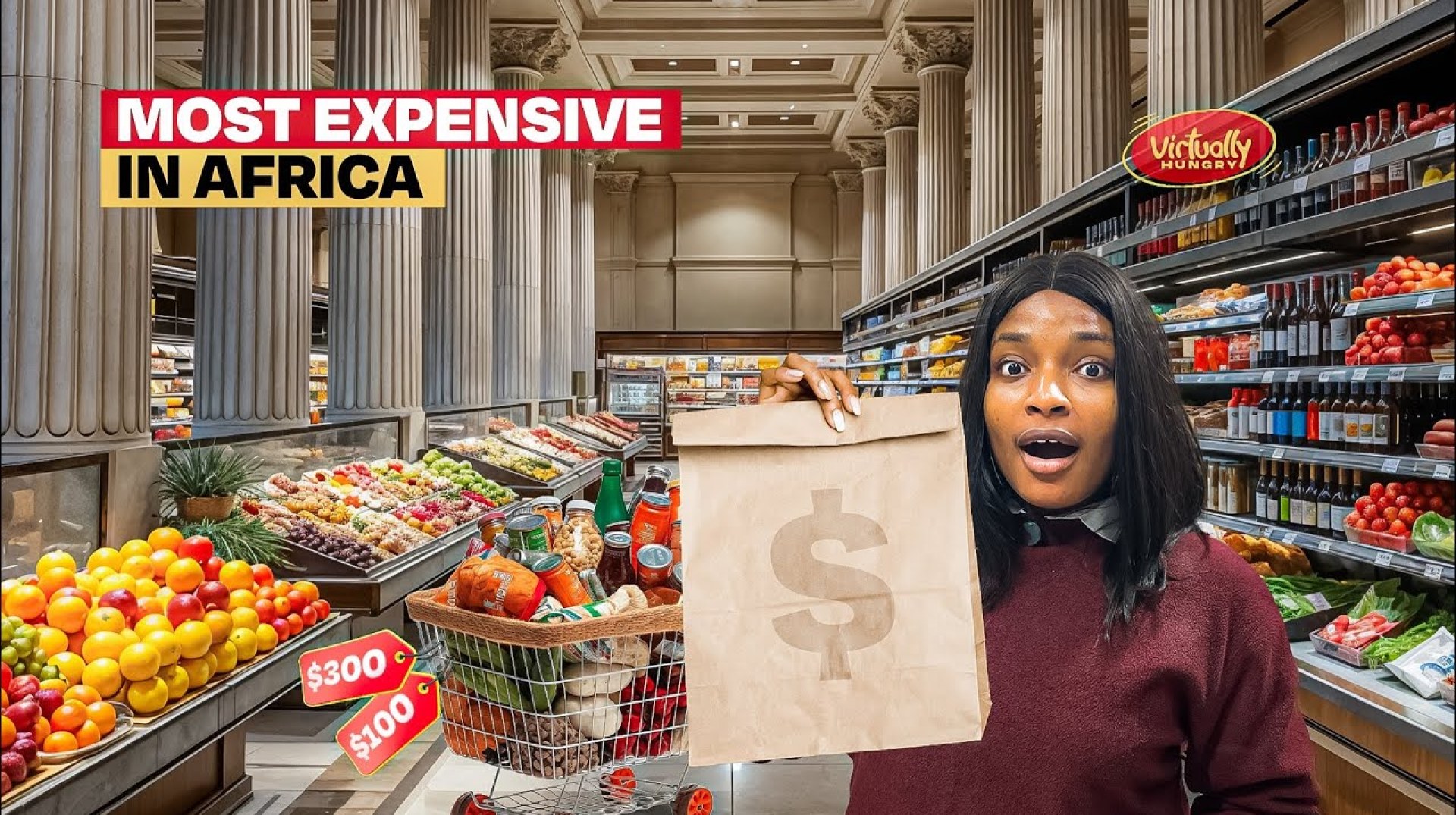 Visiting the Most Expensive Grocery Store in Africa Visiting the Most Expensive Grocery Store in Africa