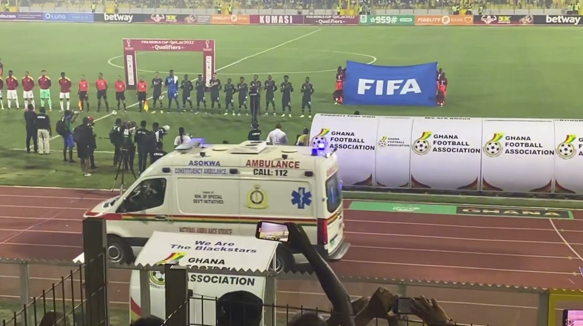 Ghana vs Nigeria || Watch the reactions from the Fans the both teams national anthem was played Ghana vs Nigeria || Watch the reactions from the Fans the both teams national anthem was played