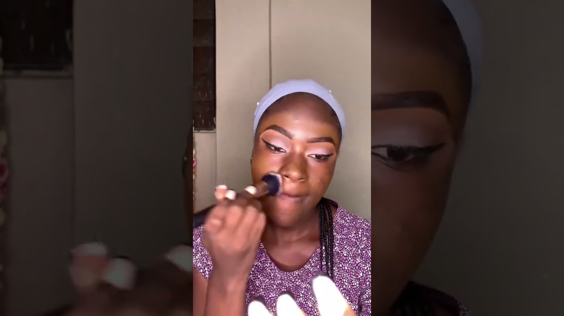 Soft glam tutorial #makeup #beauty #ghana Soft glam tutorial #makeup #beauty #ghana