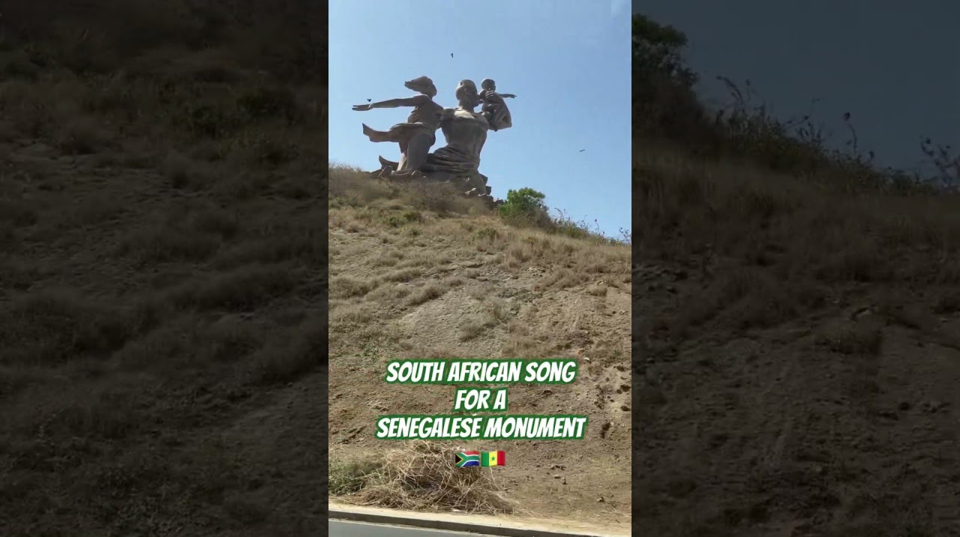 Biggest monument in Africa! It’s huge: Renaissance Monument in #dakar #senegal Biggest monument in Africa! It’s huge: Renaissance Monument in #dakar #senegal
