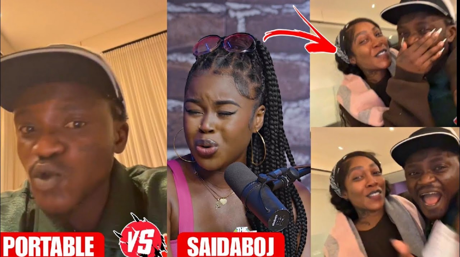 Portable Zazu Live In London With Tiwa Savage As Zazu Blast And Insult Saidaboj Over Podcast. Portable Zazu Live In London With Tiwa Savage As Zazu Blast And Insult Saidaboj Over Podcast.