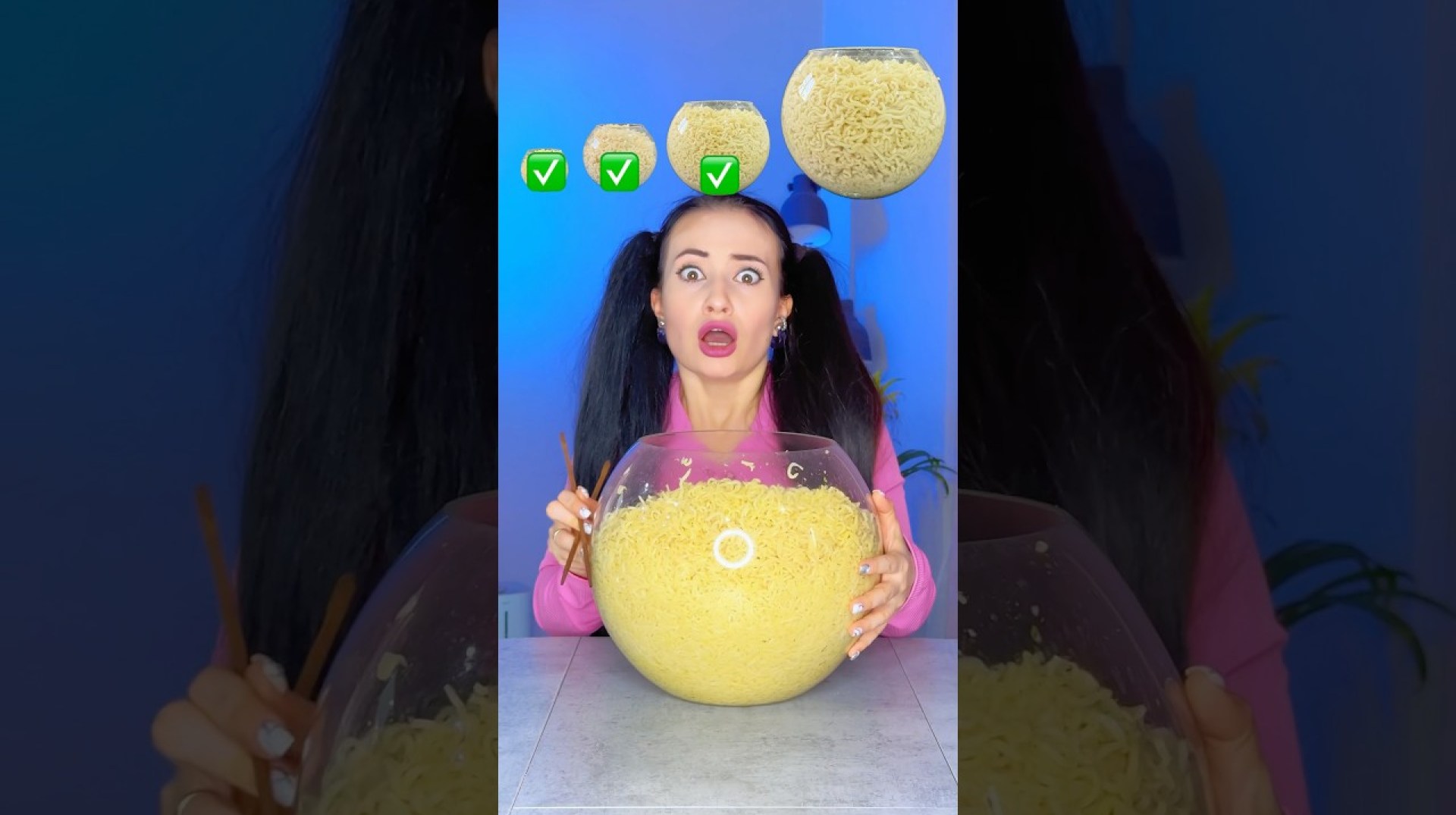 From Small To Giant Noodle Ramen #katebrush #shorts #viral From Small To Giant Noodle Ramen #katebrush #shorts #viral