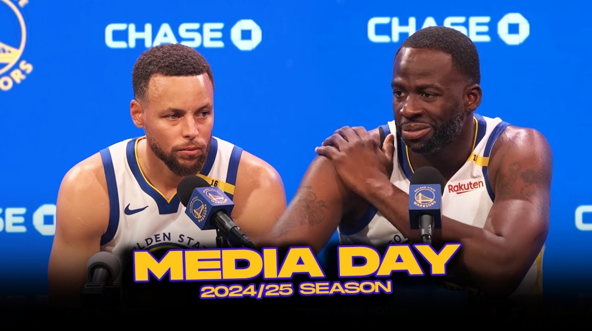 Steph Curry x Draymond Green On Missing Klay, Warriors Expectations | 2024 Media Day Steph Curry x Draymond Green On Missing Klay, Warriors Expectations | 2024 Media Day