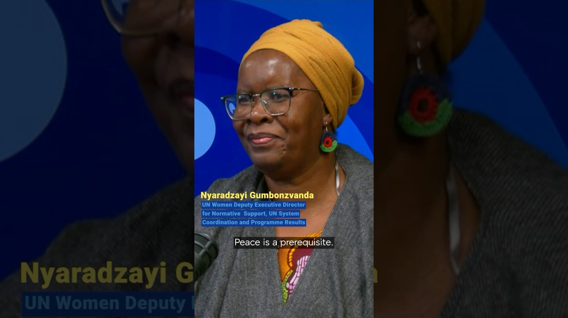 Women’s rights are human rights, with Nyaradzayi Gumbonzvanda | UN ‘Awake at Night’ podcast teaser Women’s rights are human rights, with Nyaradzayi Gumbonzvanda | UN ‘Awake at Night’ podcast teaser