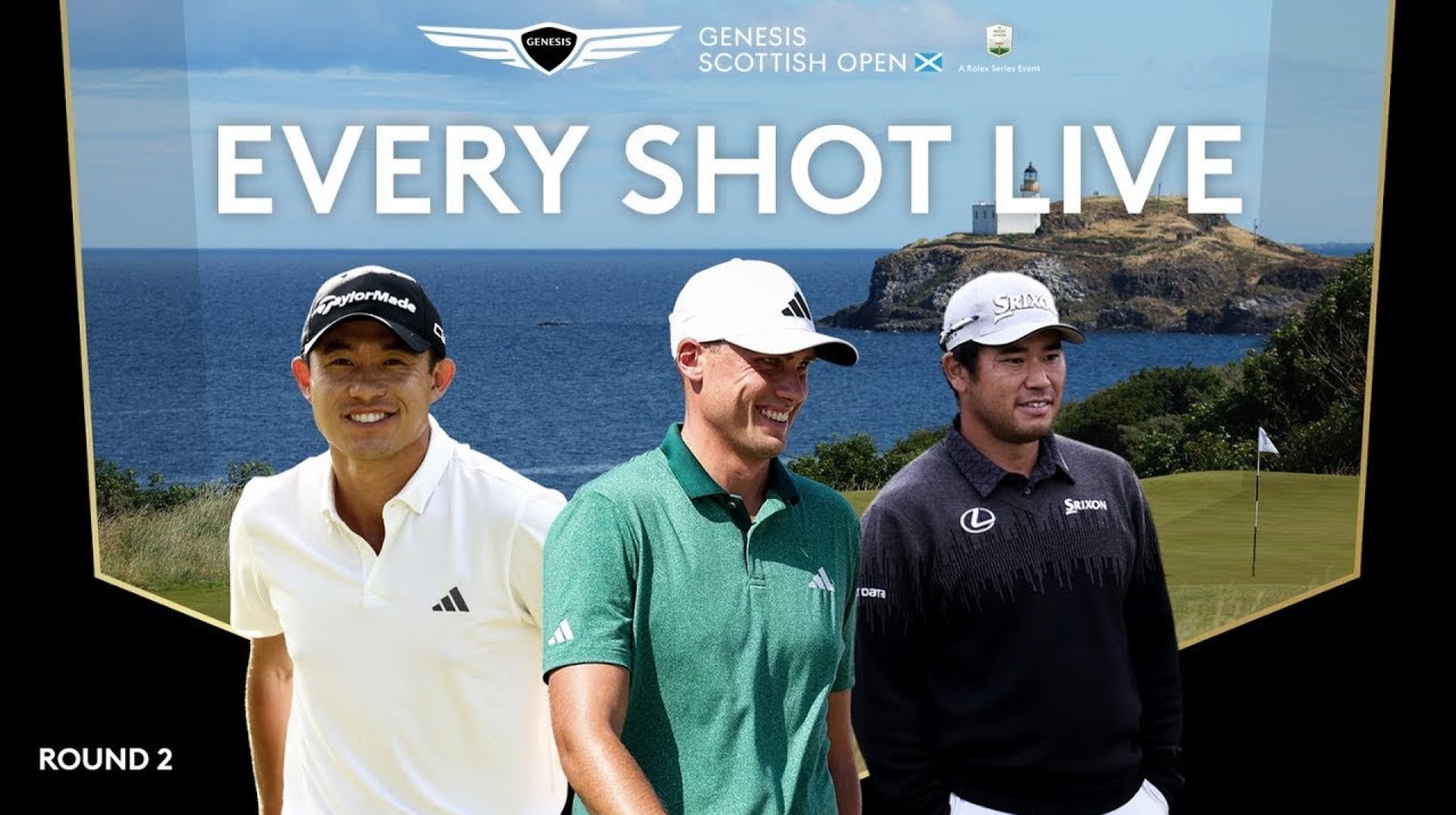 REPLAY | Ludvig Åberg, Collin Morikawa, Hideki Matsuyama | 2024 Genesis Scottish Open Day 2 REPLAY | Ludvig Åberg, Collin Morikawa, Hideki Matsuyama | 2024 Genesis Scottish Open Day 2