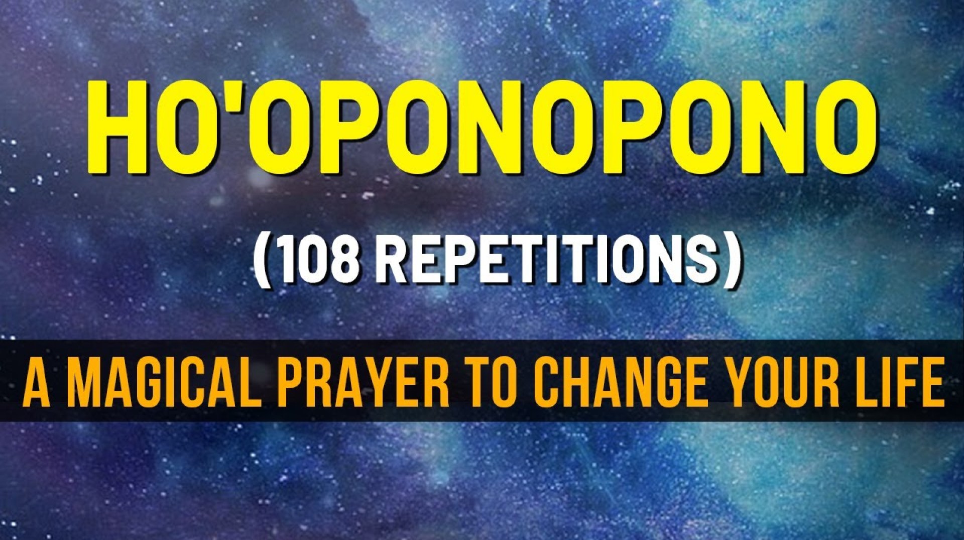 Ho'oponopono Prayer | 108 Repetitions For Deep Healing & Forgiveness | Powerful Mantra Meditation Ho'oponopono Prayer | 108 Repetitions For Deep Healing & Forgiveness | Powerful Mantra Meditation