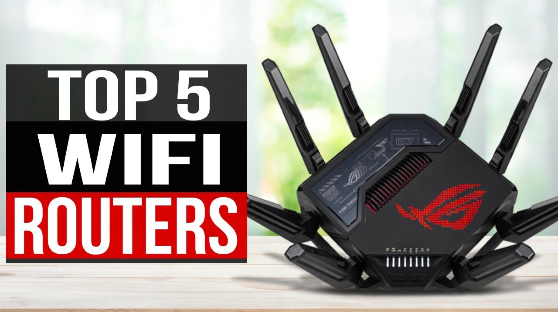 TOP 5: Best WiFi Router 2024 TOP 5: Best WiFi Router 2024
