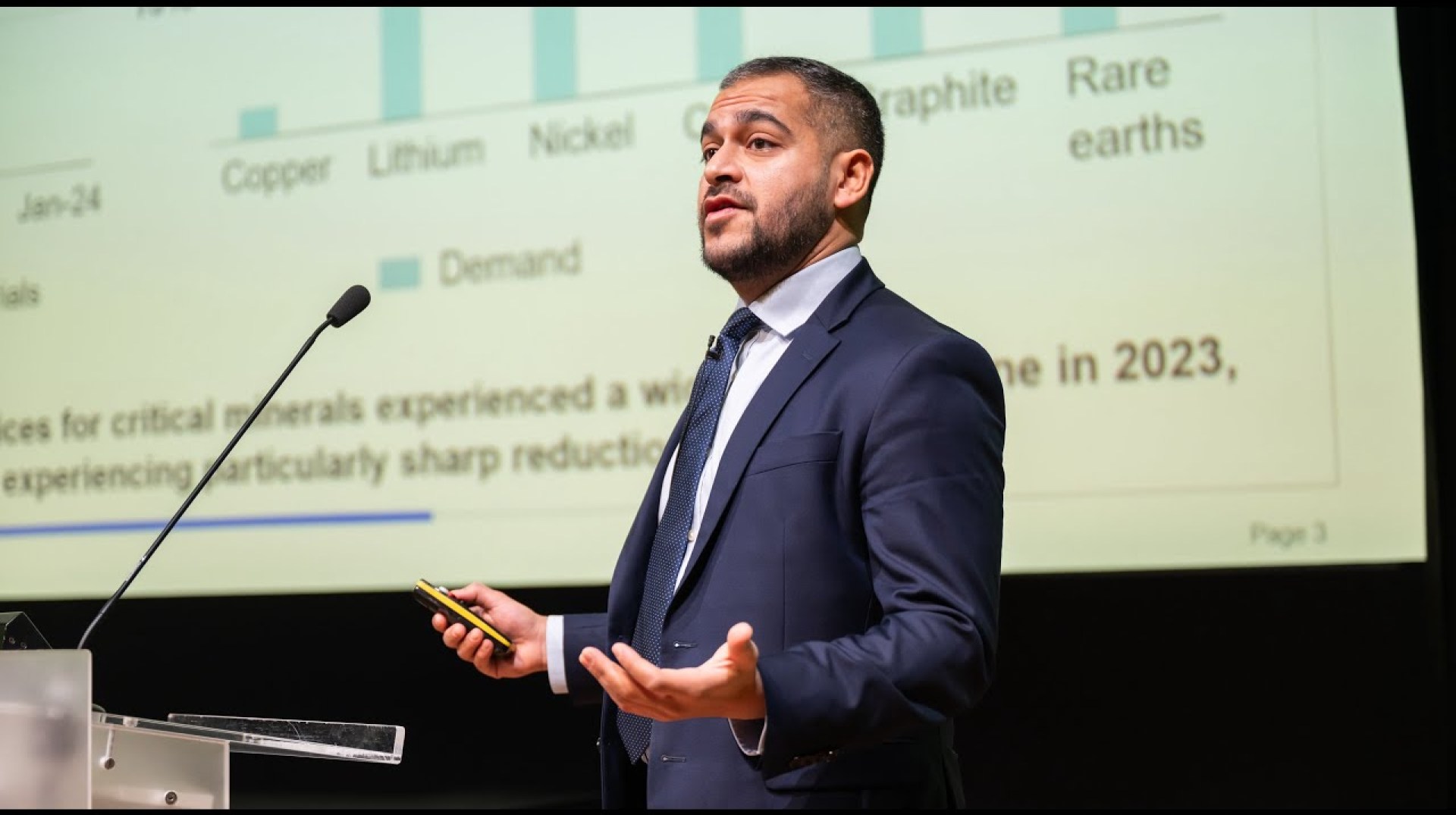 A Global Overview: Critical Mineral Market Trends & Outlooks – Dr Shobhan Dhir, IEA A Global Overview: Critical Mineral Market Trends & Outlooks – Dr Shobhan Dhir, IEA