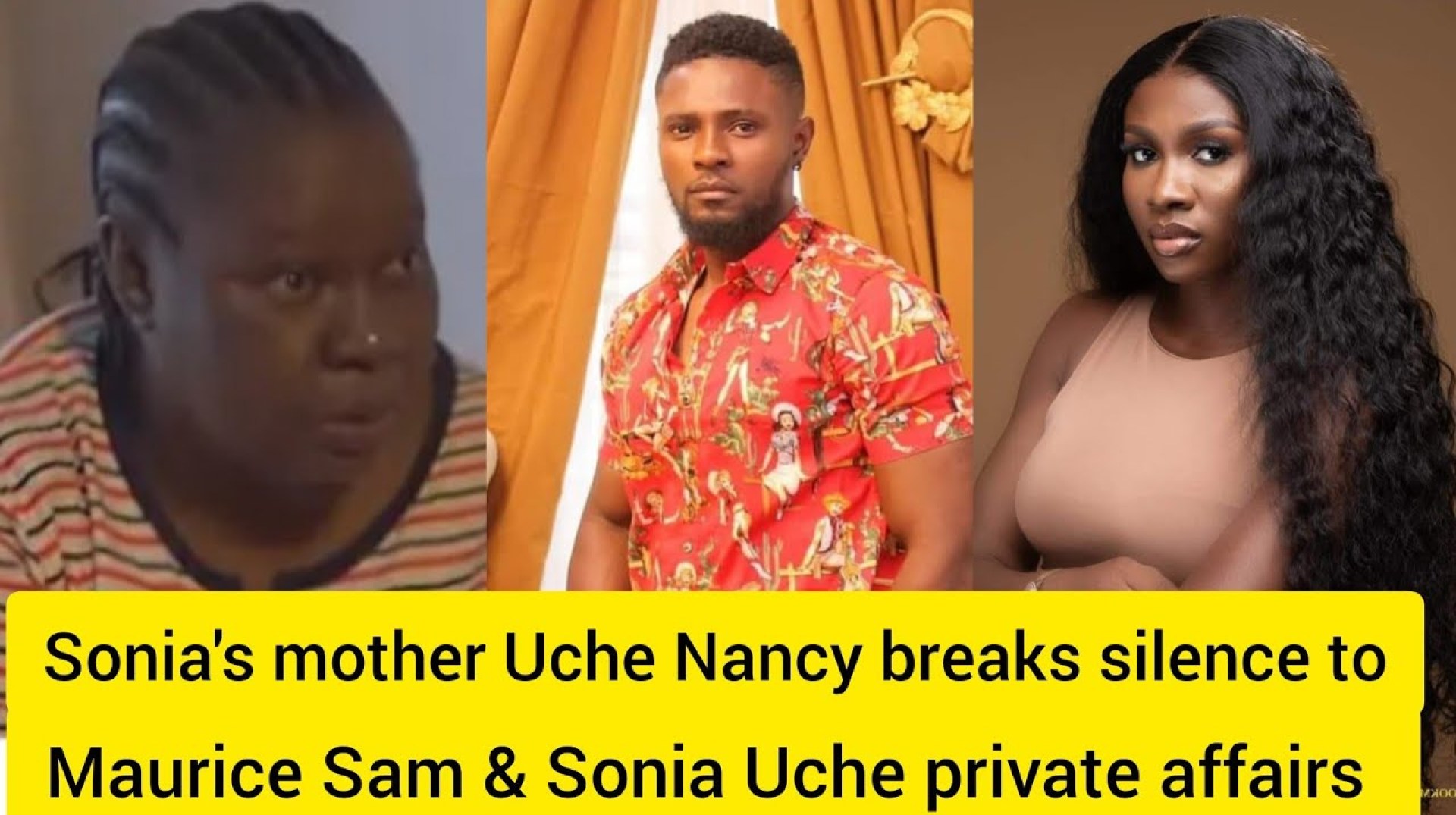 Uche Nancy breaks silence to Sonia Uche & Maurice Sam private affairs #soniauche #mauricesam Uche Nancy breaks silence to Sonia Uche & Maurice Sam private affairs #soniauche #mauricesam