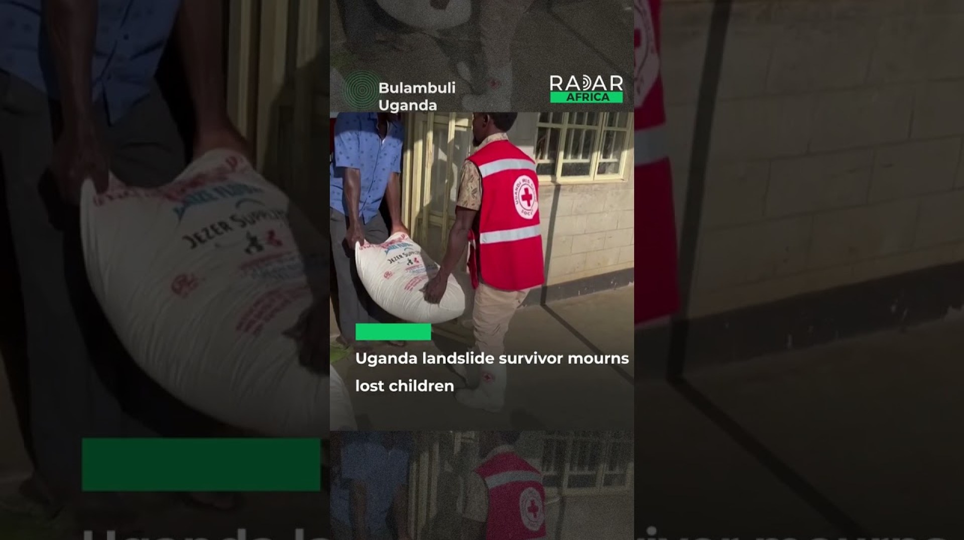 Uganda landslide survivor mourns lost children Uganda landslide survivor mourns lost children
