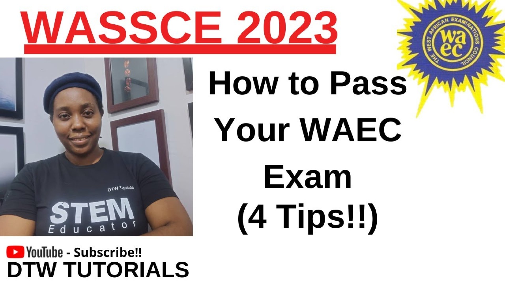 WASSCE 2023 – How to Pass Your WAEC 2023 Exam (4 Tips) WASSCE 2023 – How to Pass Your WAEC 2023 Exam (4 Tips)