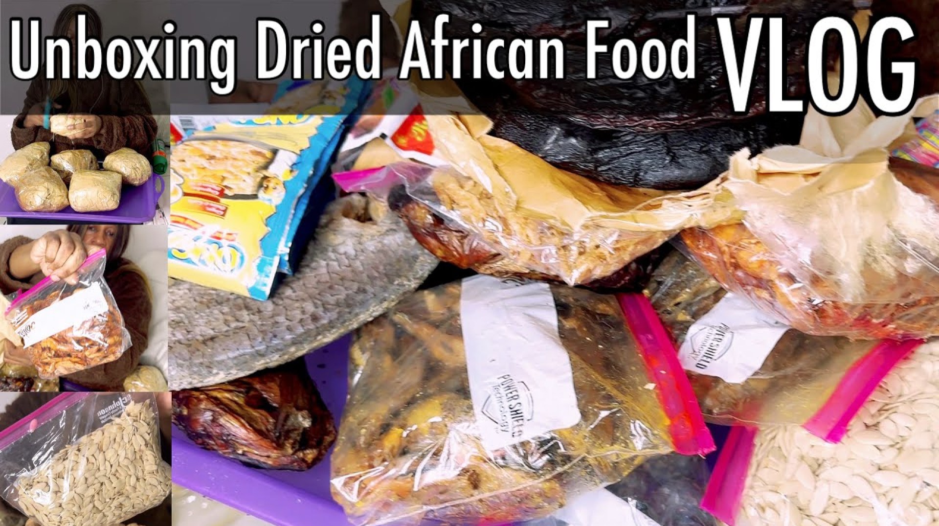 Dried African Food From Accra Ghana | Adwoa’s Gifts |Nigerian Recipe Ingredients | Fish | Egusi Dried African Food From Accra Ghana | Adwoa’s Gifts |Nigerian Recipe Ingredients | Fish | Egusi