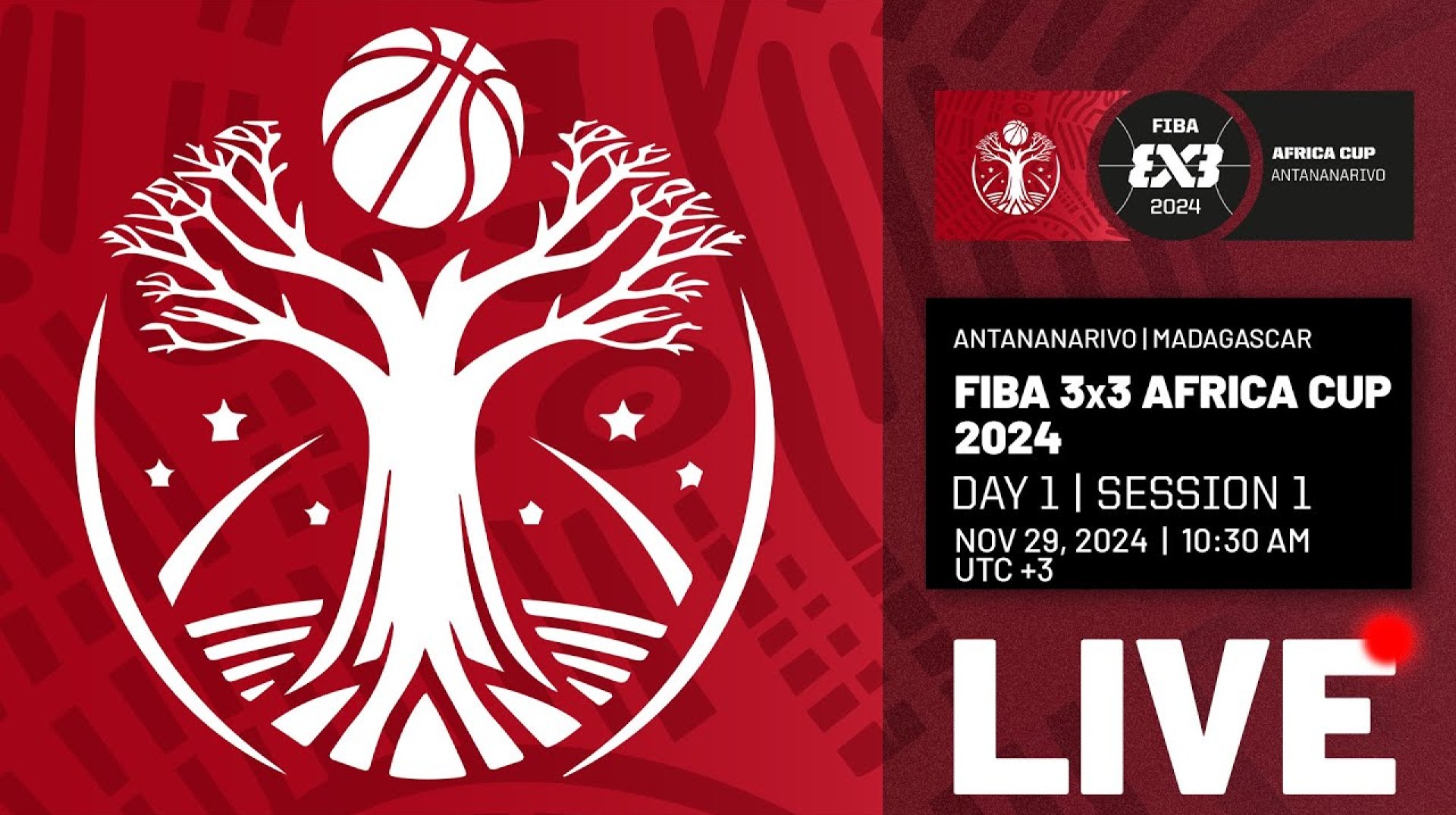 RE-LIVE | FIBA 3×3 Africa Cup 2024 | Day 1/Session 1 | 3×3 Basketball RE-LIVE | FIBA 3×3 Africa Cup 2024 | Day 1/Session 1 | 3×3 Basketball