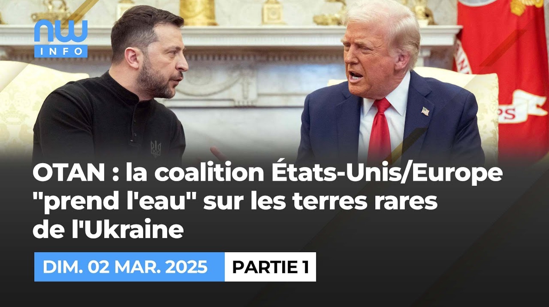 Otan : la coalition Etats-Unis / Europe “pends l'eau ” sur les terres rares de l'Ukraine P1 Otan : la coalition Etats-Unis / Europe “pends l'eau ” sur les terres rares de l'Ukraine P1