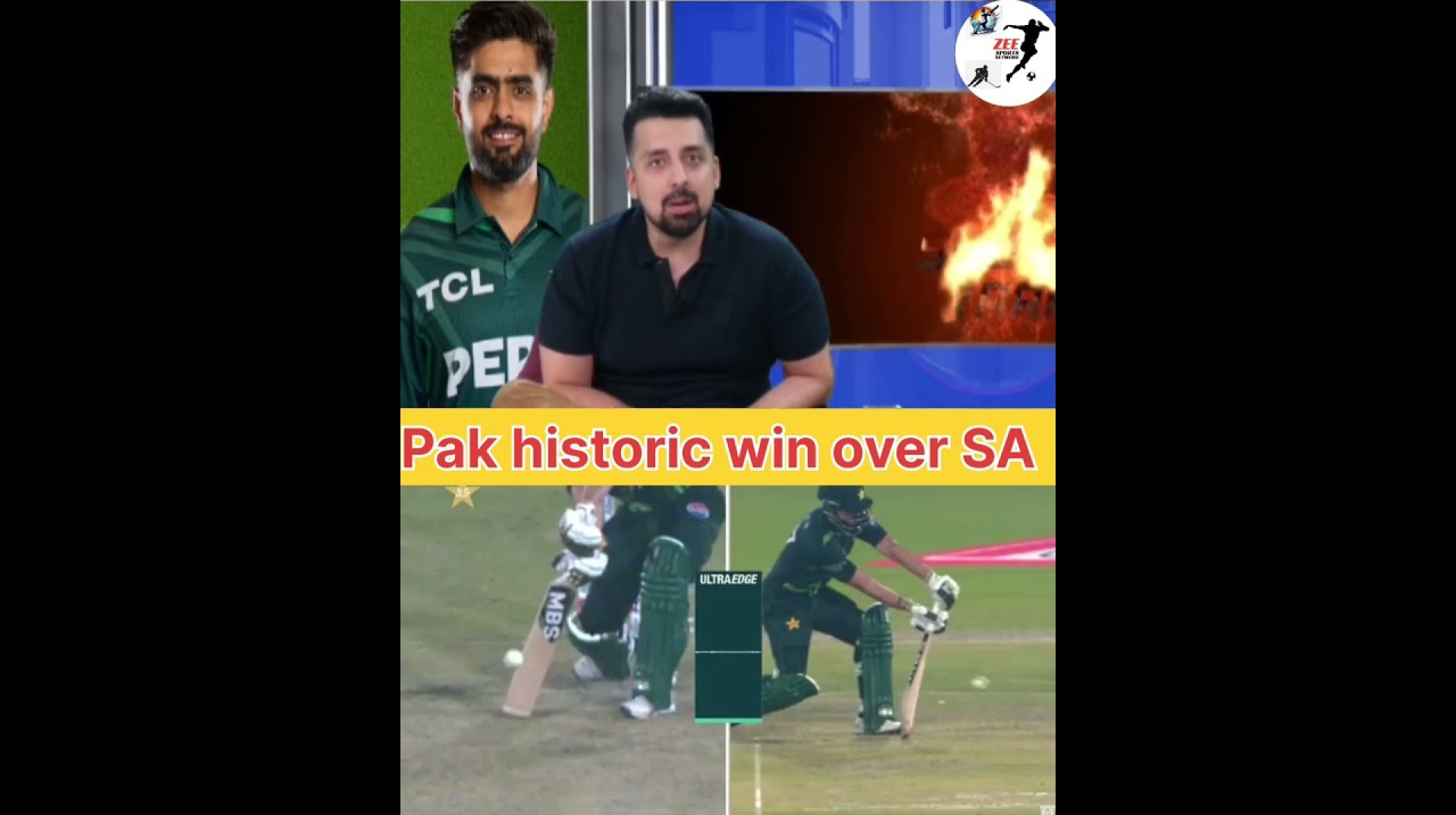 Historic 352 run chase by Pak against SA Historic 352 run chase by Pak against SA