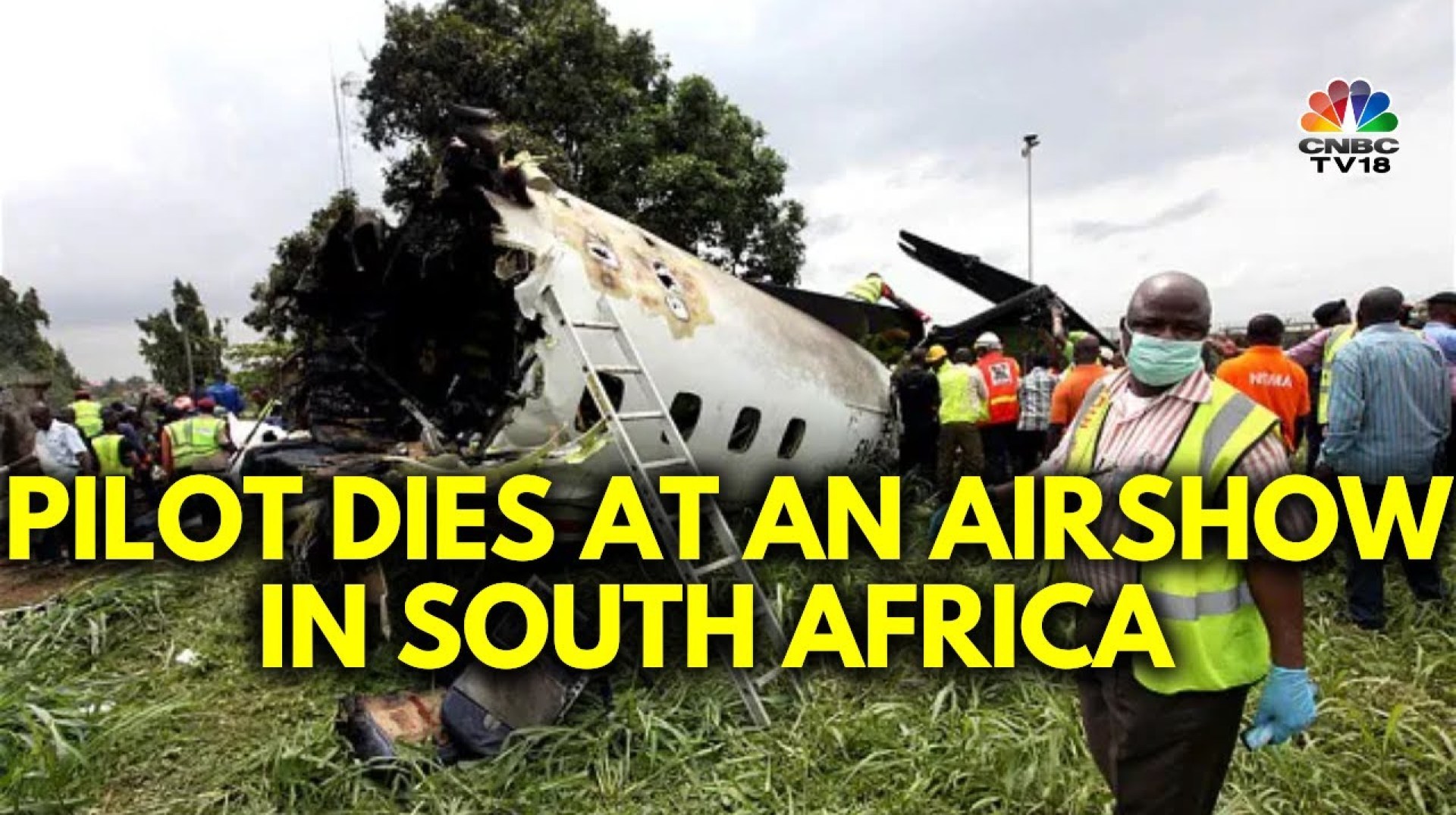 Aircraft Crashes At Air Show Near Cape Town, Pilot James O’Connell Dies | N18G Aircraft Crashes At Air Show Near Cape Town, Pilot James O’Connell Dies | N18G