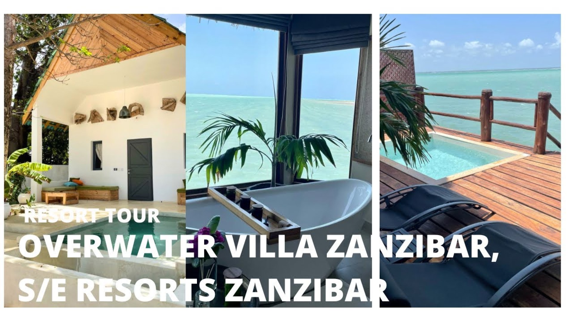 Isaraya Overwater Villas, Jambiani Villas, Resorts Tour In South East Zanzibar! Isaraya Overwater Villas, Jambiani Villas, Resorts Tour In South East Zanzibar!