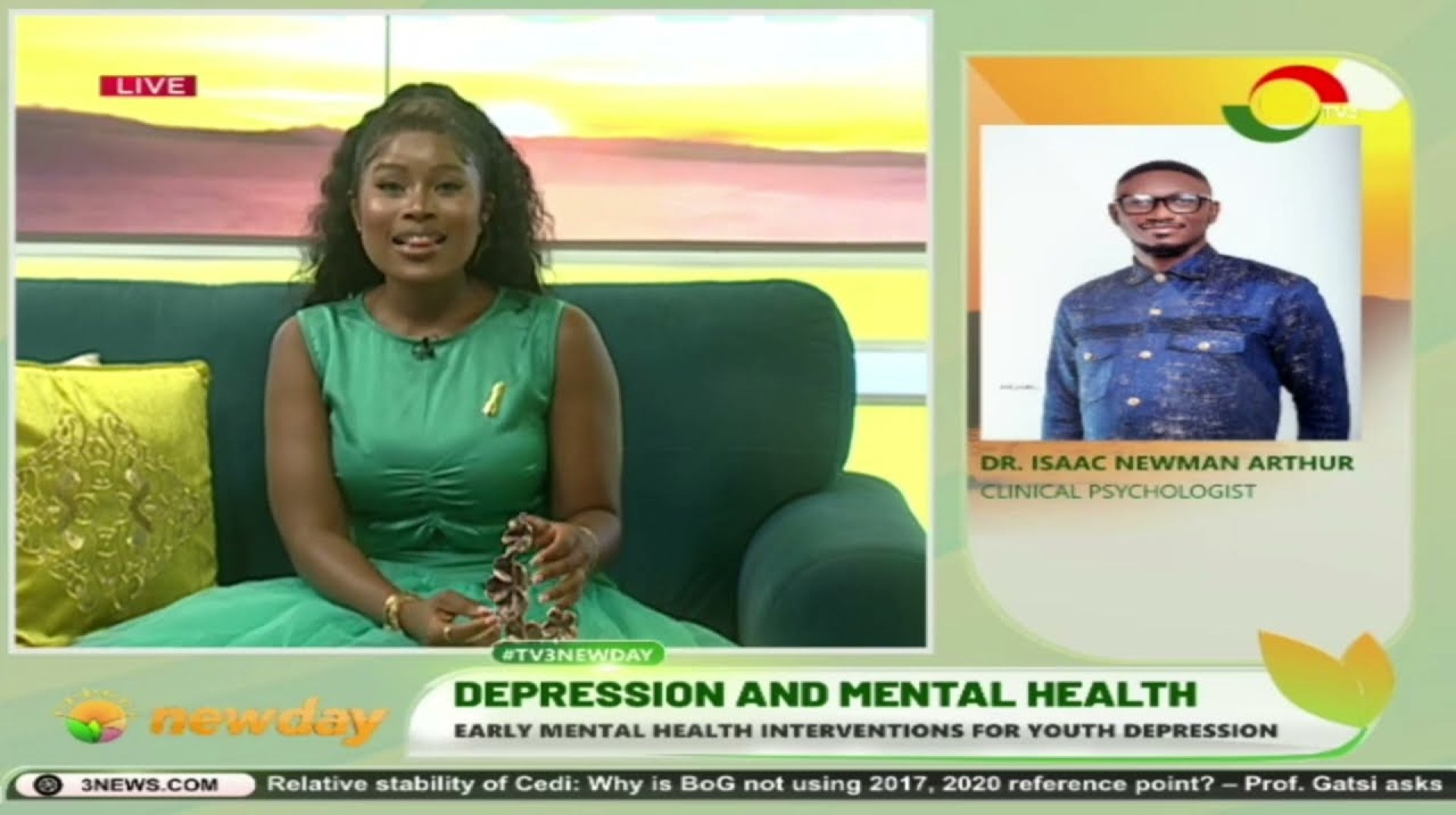 #TV3NewDay: Depression and Mental Health: Preventing Youth Depression: Early Intervention #TV3NewDay: Depression and Mental Health: Preventing Youth Depression: Early Intervention