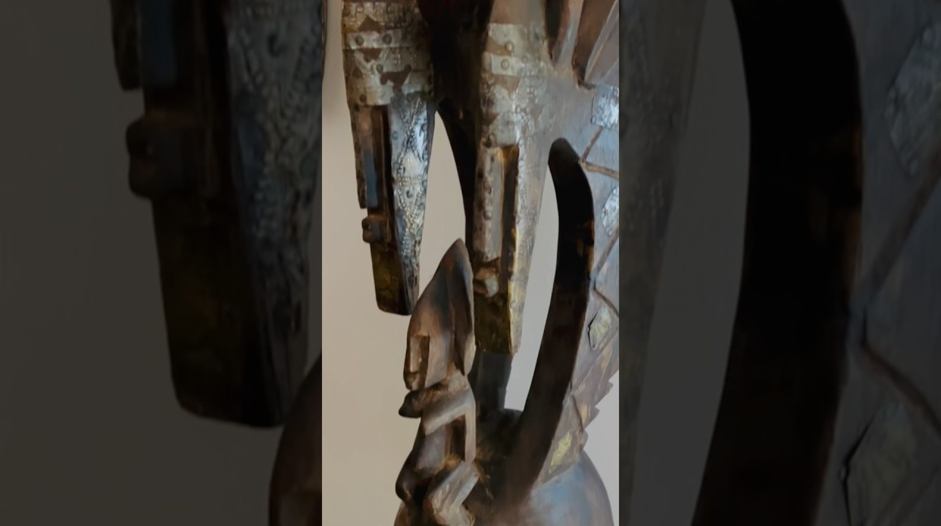 Chiwara Helmets Decorative African Art From Mali! #africanart Chiwara Helmets Decorative African Art From Mali! #africanart