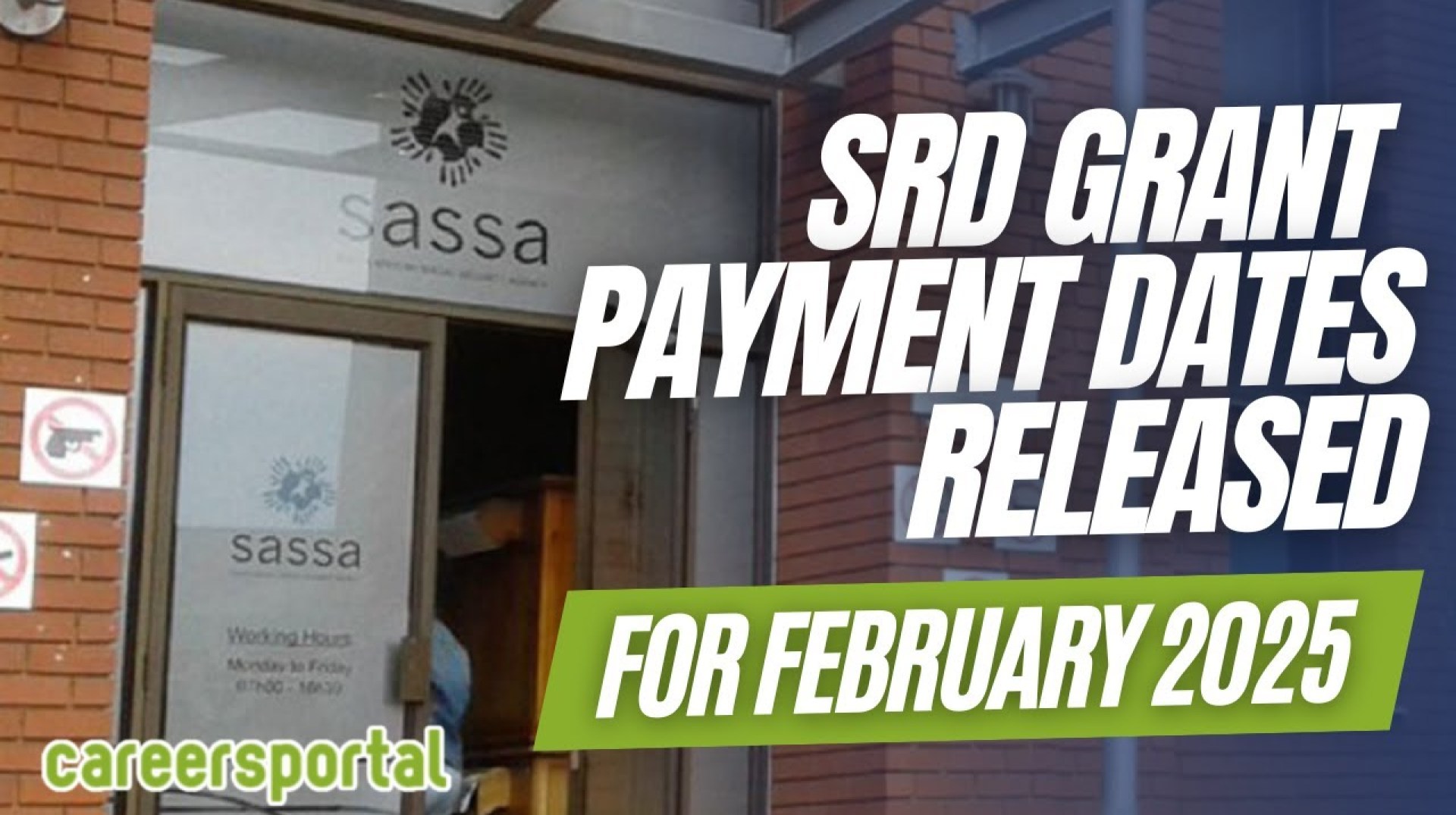SRD Grant Payment Dates For February 2025 Released | Careers Portal SRD Grant Payment Dates For February 2025 Released | Careers Portal