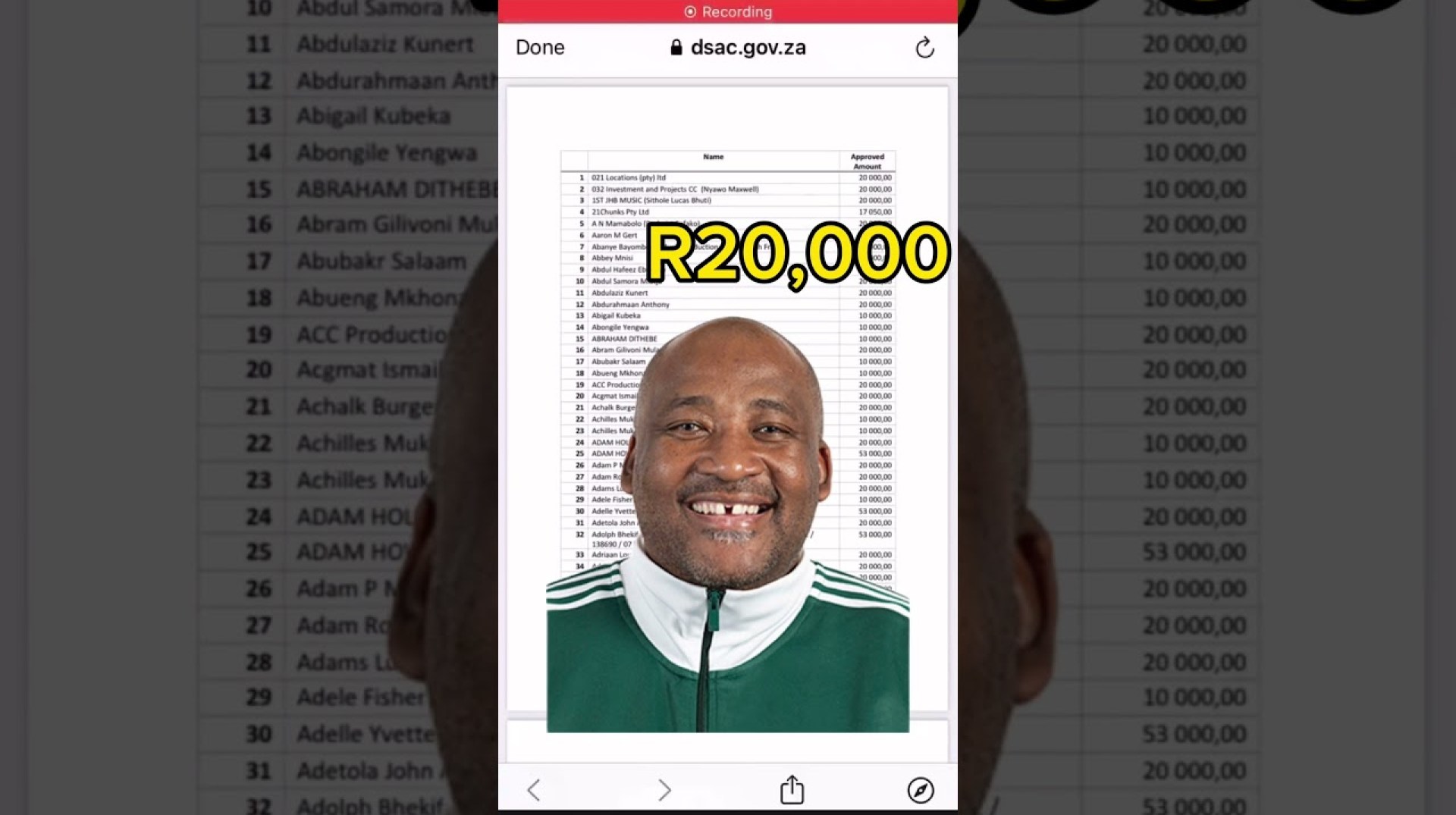 SHOCKING MINISTER GAYTON MCKENZIE FUNDING LIST BACK FIRES TO REVEAL NIGERIAN BENEFITED SHOCKING MINISTER GAYTON MCKENZIE FUNDING LIST BACK FIRES TO REVEAL NIGERIAN BENEFITED