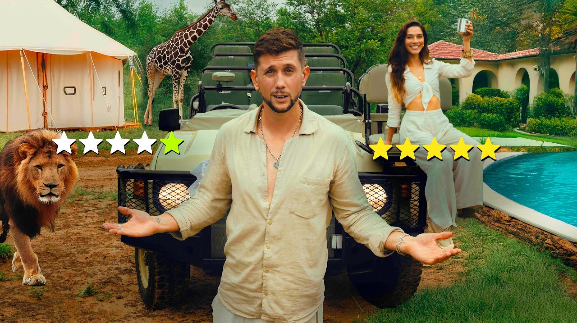 BUDGET vs. 5 STAR (African Safari) BUDGET vs. 5 STAR (African Safari)