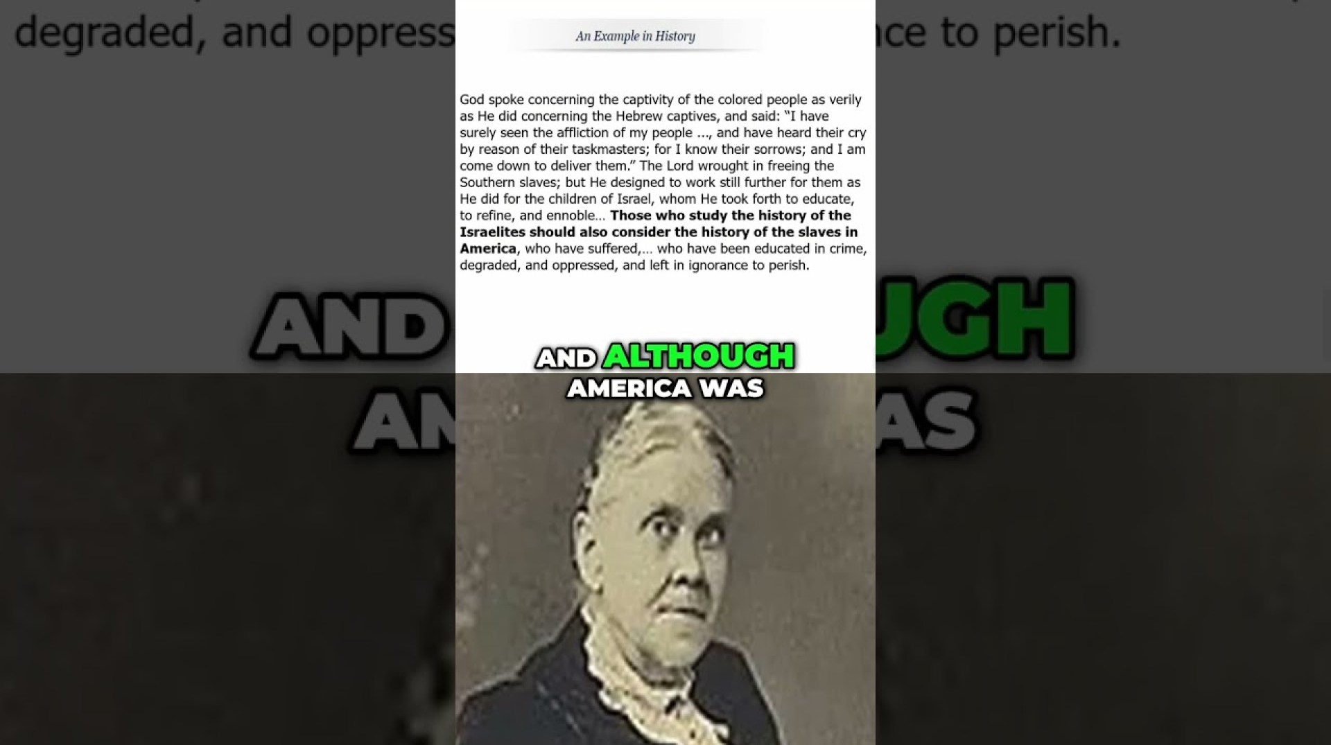 The Hidden Connections: Hebrews and African American Slavery The Hidden Connections: Hebrews and African American Slavery