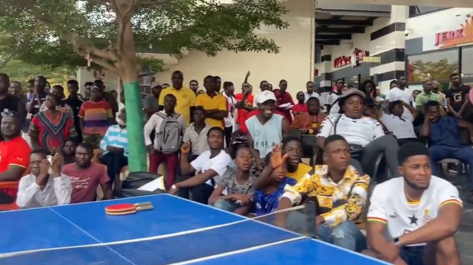 Ghana Fans Reaction after losing match against Uruguay in FIFA World Cup 2022 Ghana Fans Reaction after losing match against Uruguay in FIFA World Cup 2022
