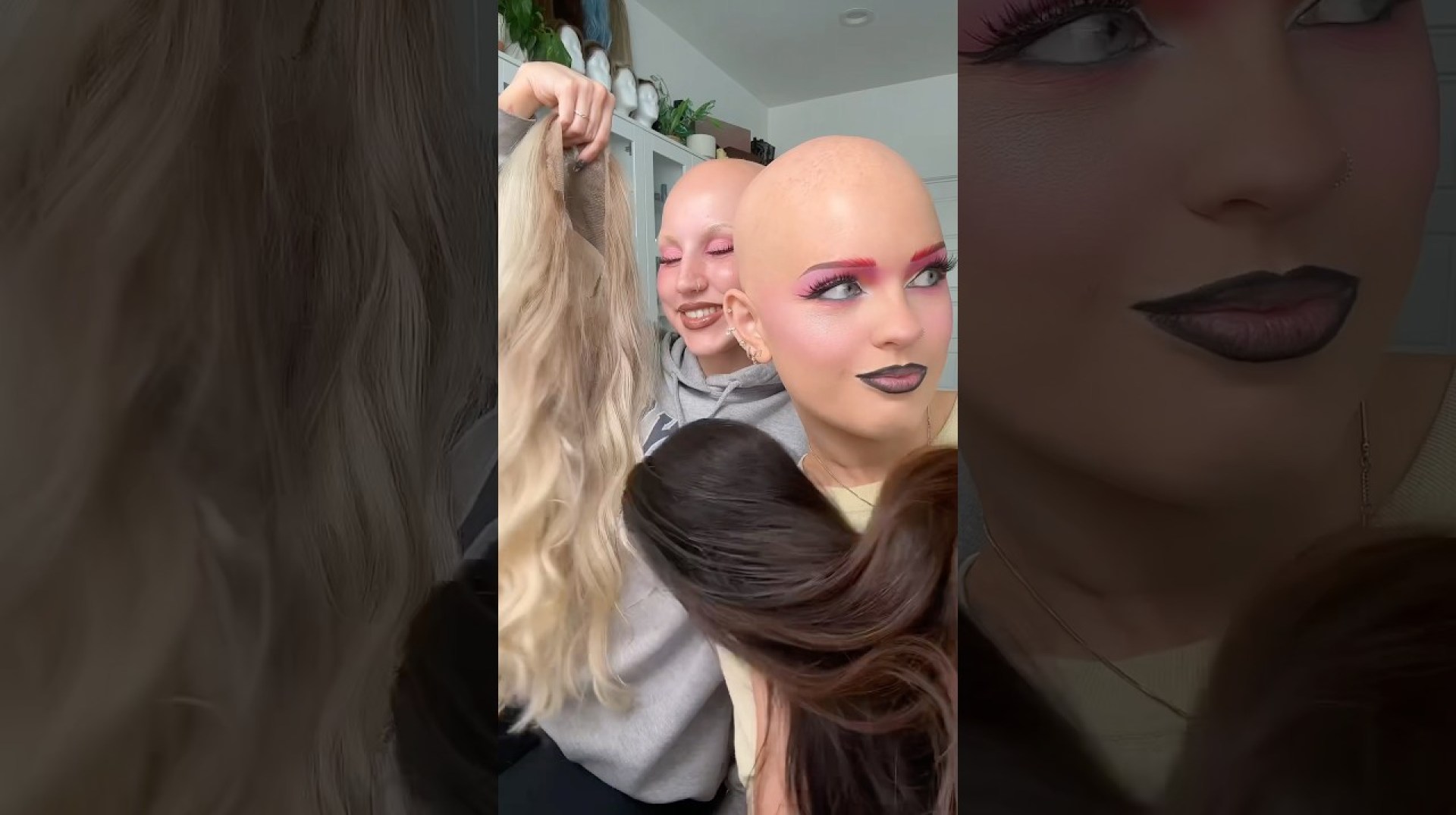 SHE PICKED BLEACHED BROWS… its Freaky Friday AGAIN SHE PICKED BLEACHED BROWS… its Freaky Friday AGAIN