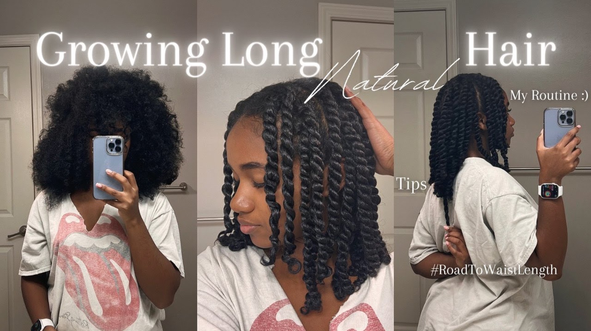 My Natural Hair Care Routine for Length Retention | How to grow long hair! My Natural Hair Care Routine for Length Retention | How to grow long hair!