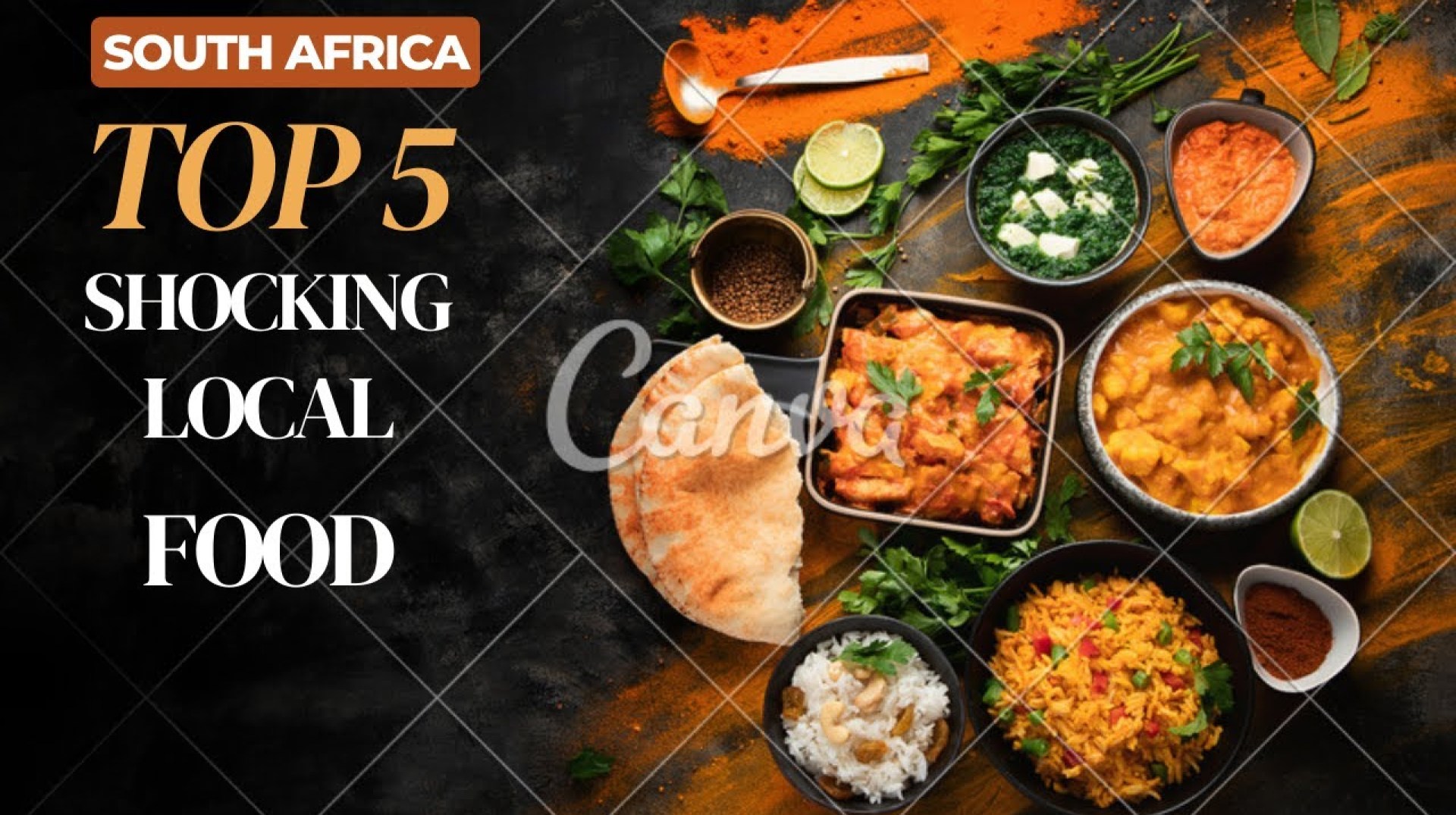 SOUTH AFRICA TOP 5 SHOCKING LOCAL FOOD!! SOUTH AFRICA TOP 5 SHOCKING LOCAL FOOD!!