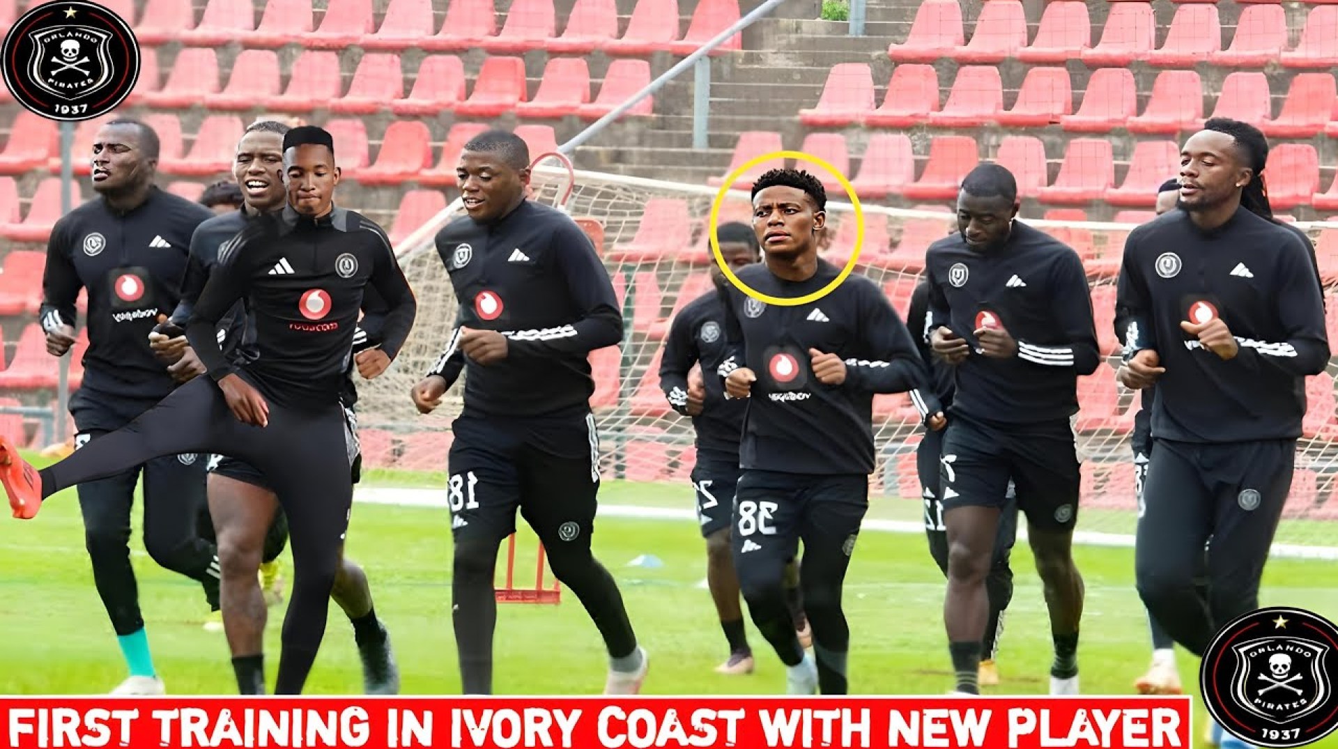 Watch the first training of Pirates in Ivory Coast with a new player, don't miss watching Watch the first training of Pirates in Ivory Coast with a new player, don't miss watching