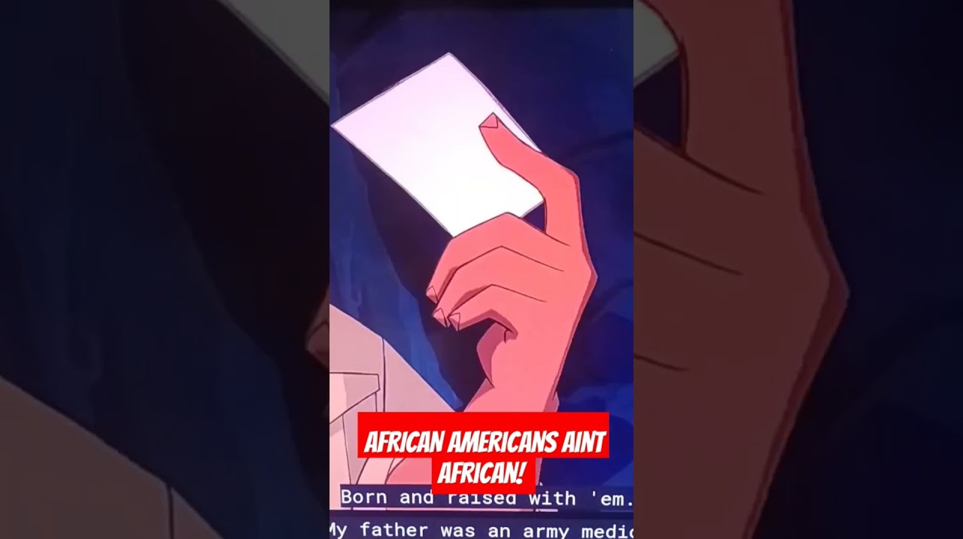 African Americans Ain't African African Americans Ain't African