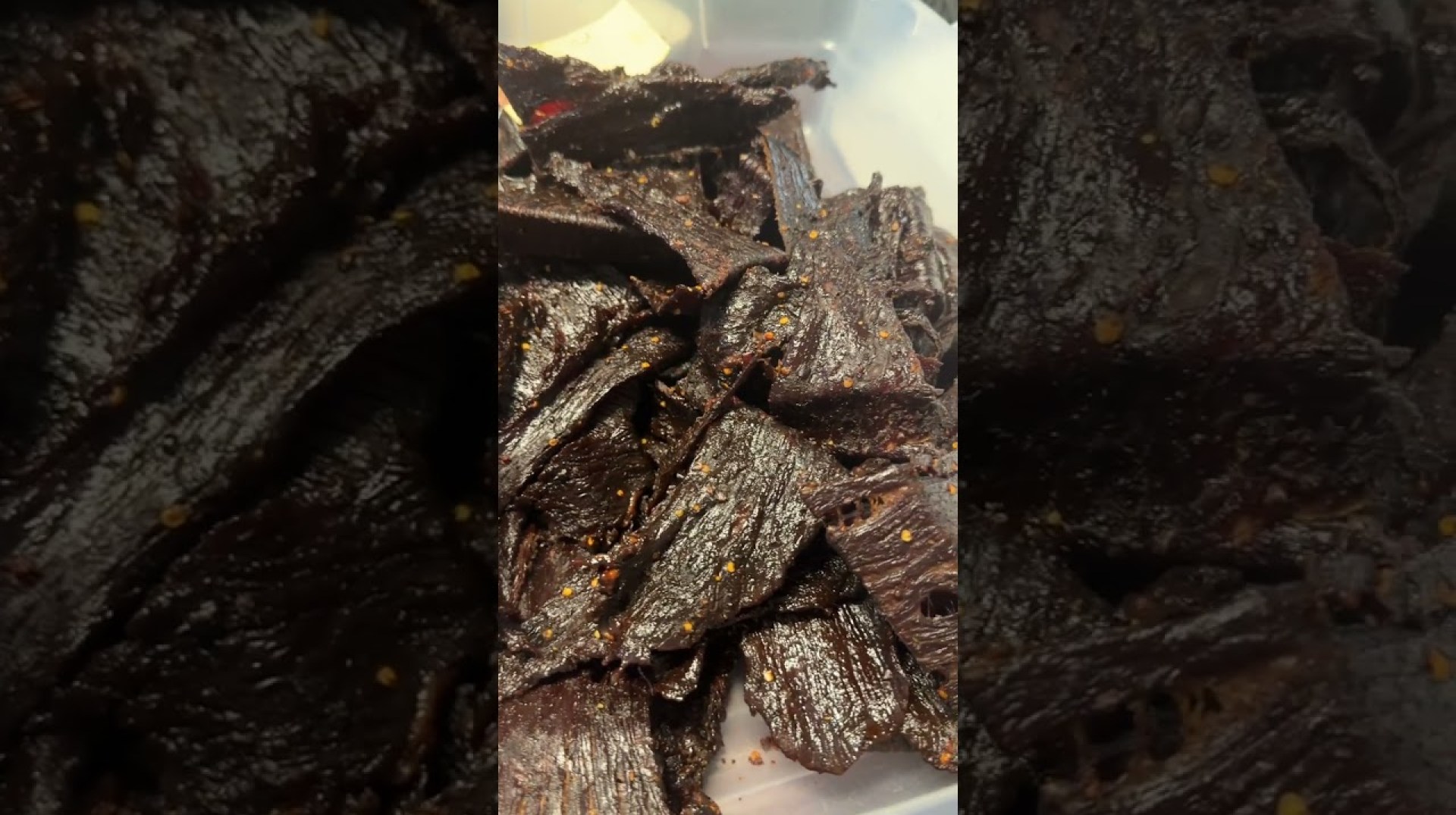 A special batch of jerky… A special batch of jerky…