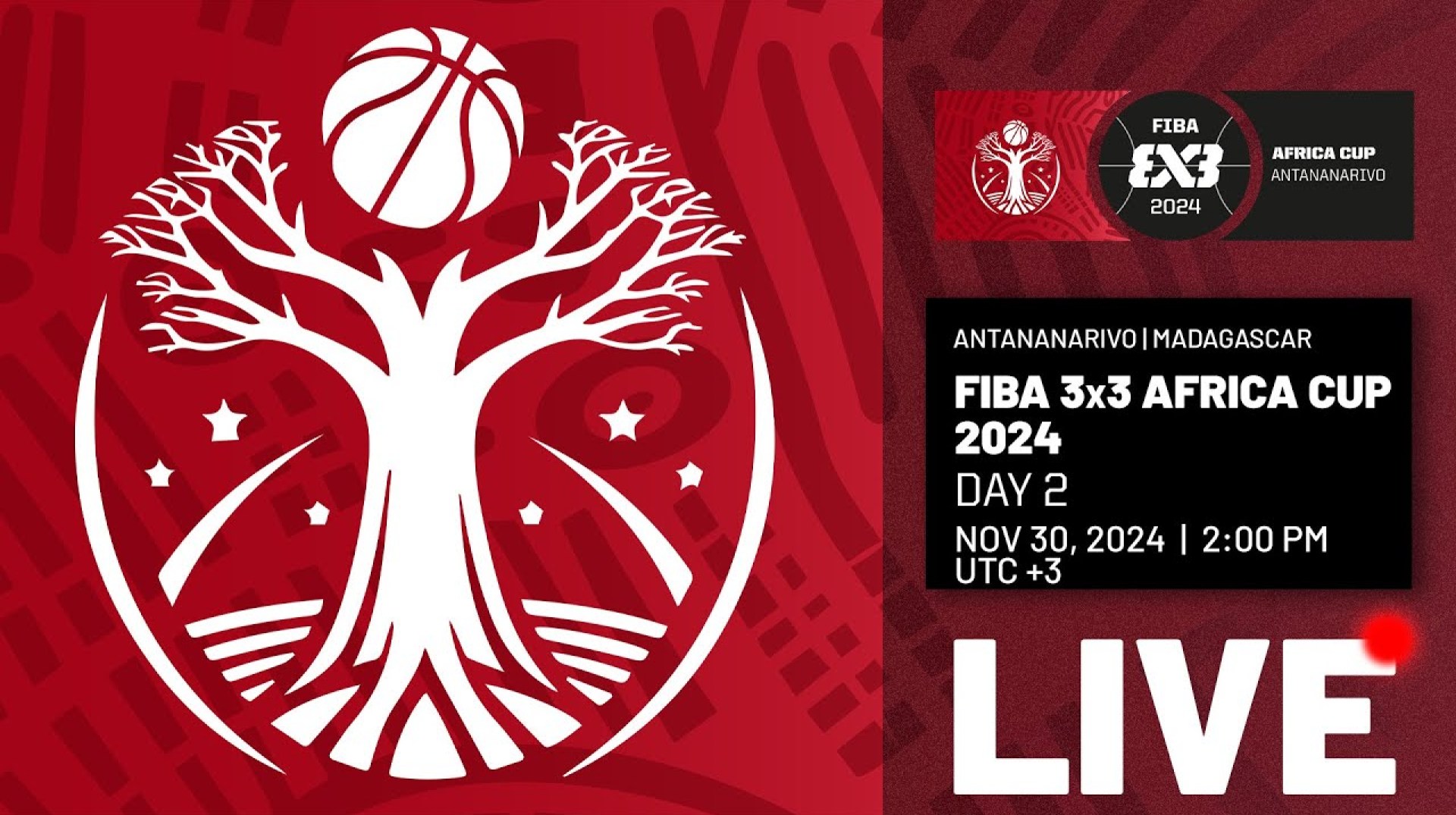 RE- LIVE | FIBA 3×3 Africa Cup 2024 | Day 2 | 3×3 Basketball RE- LIVE | FIBA 3×3 Africa Cup 2024 | Day 2 | 3×3 Basketball