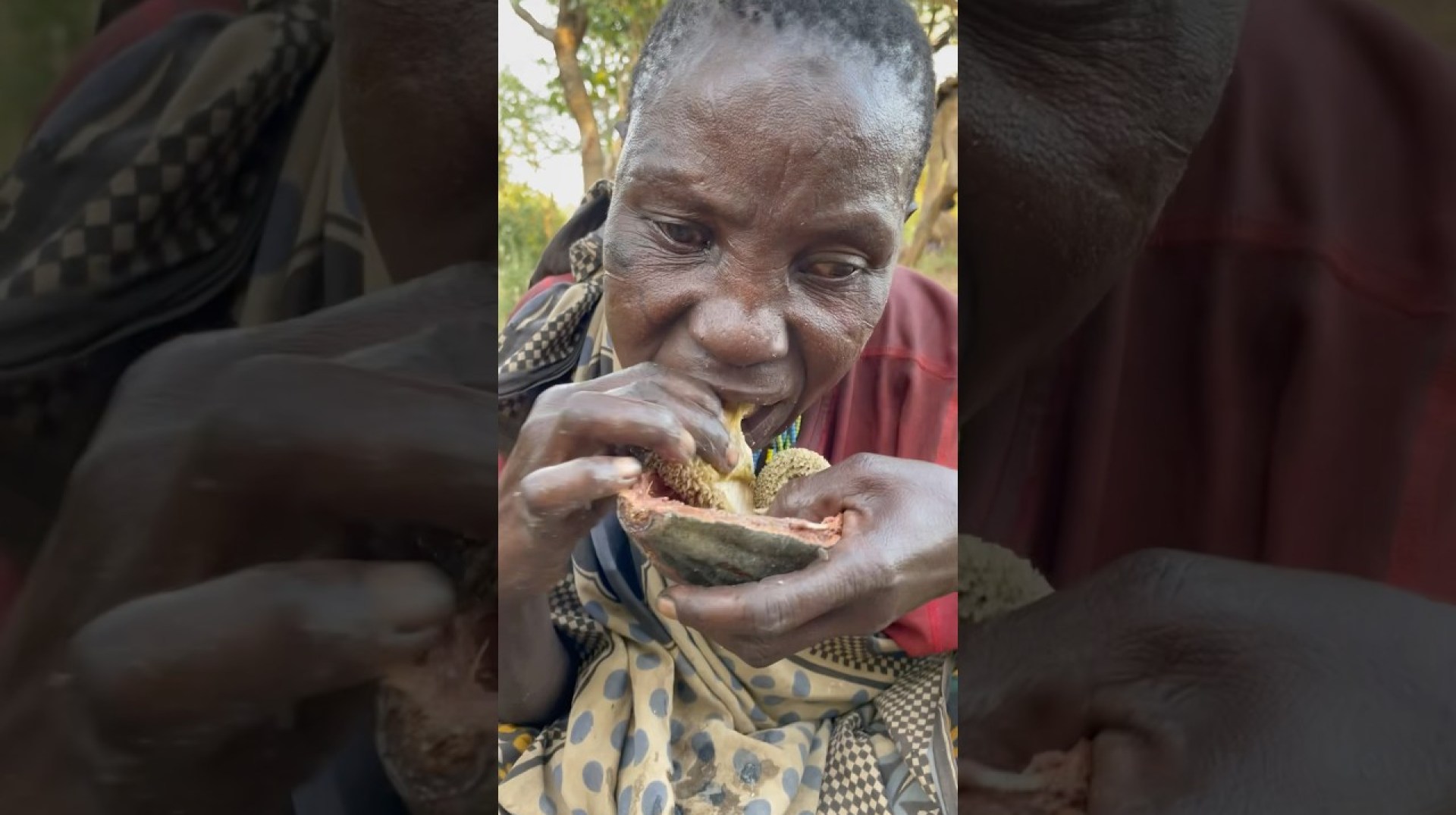 It is breakfast time with HADZABE #africa #travel #documentary #africanfood It is breakfast time with HADZABE #africa #travel #documentary #africanfood