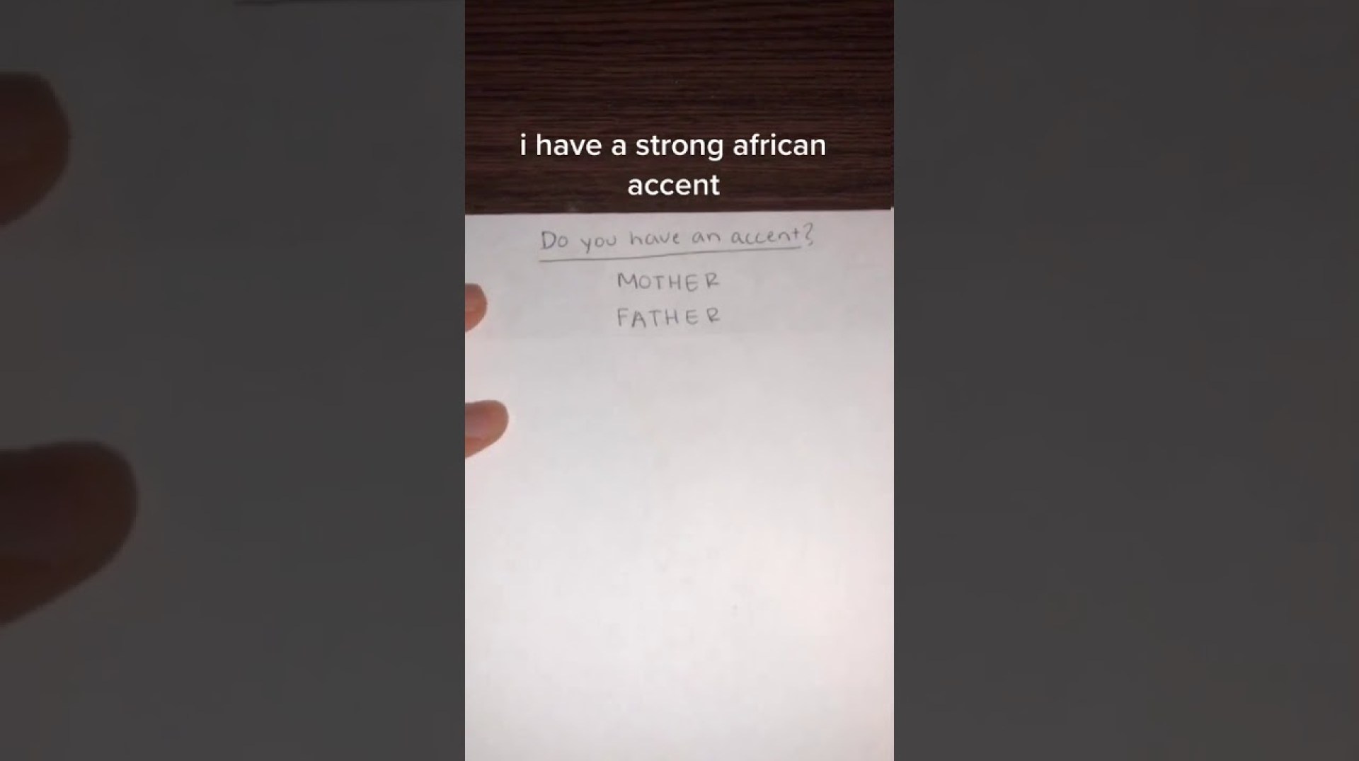 Strong African Accent do you have Strong African Accent do you have