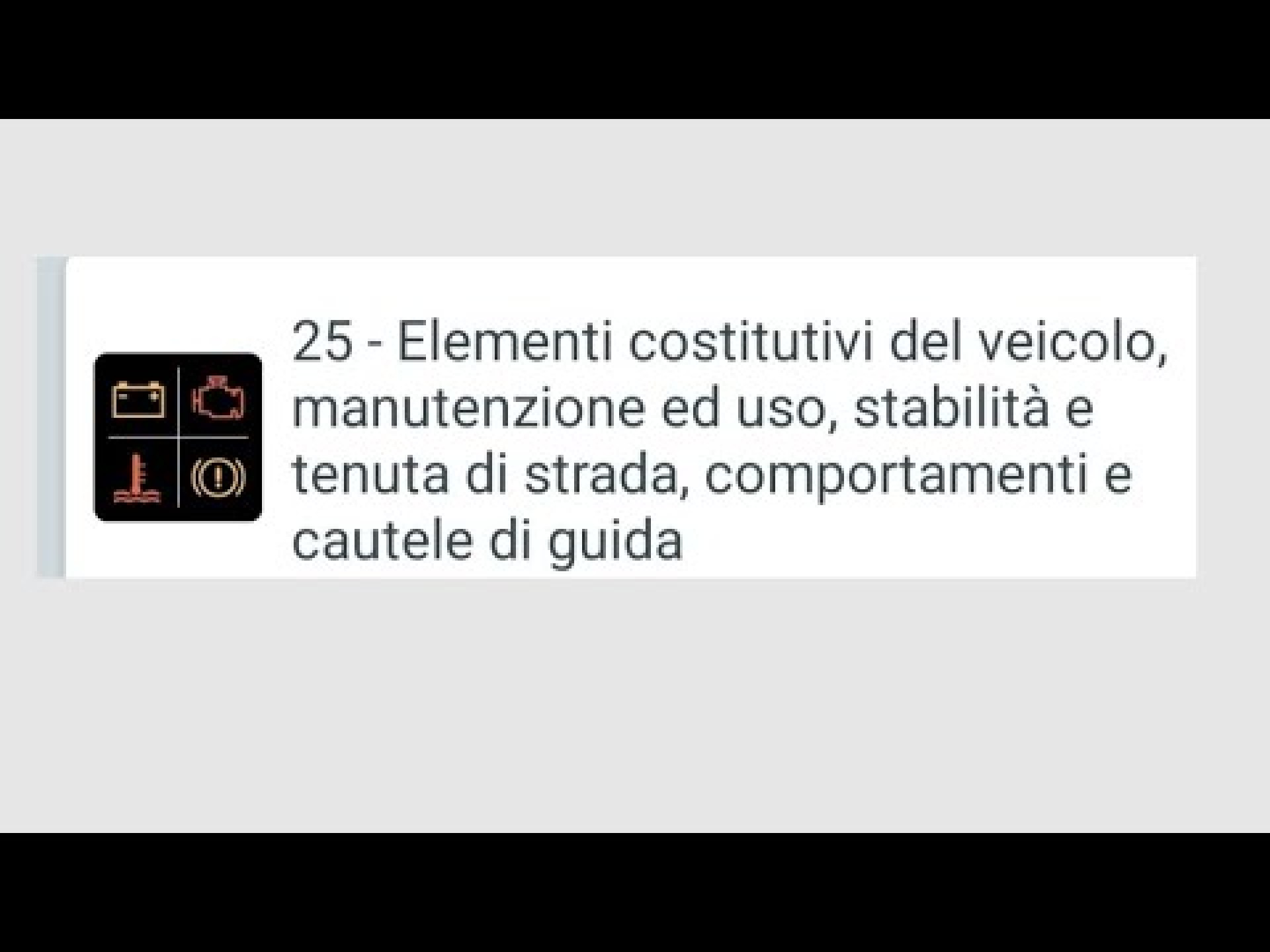 Patente b in pidgin. Elementi costitutivi di veicoli part 1 Patente b in pidgin. Elementi costitutivi di veicoli part 1