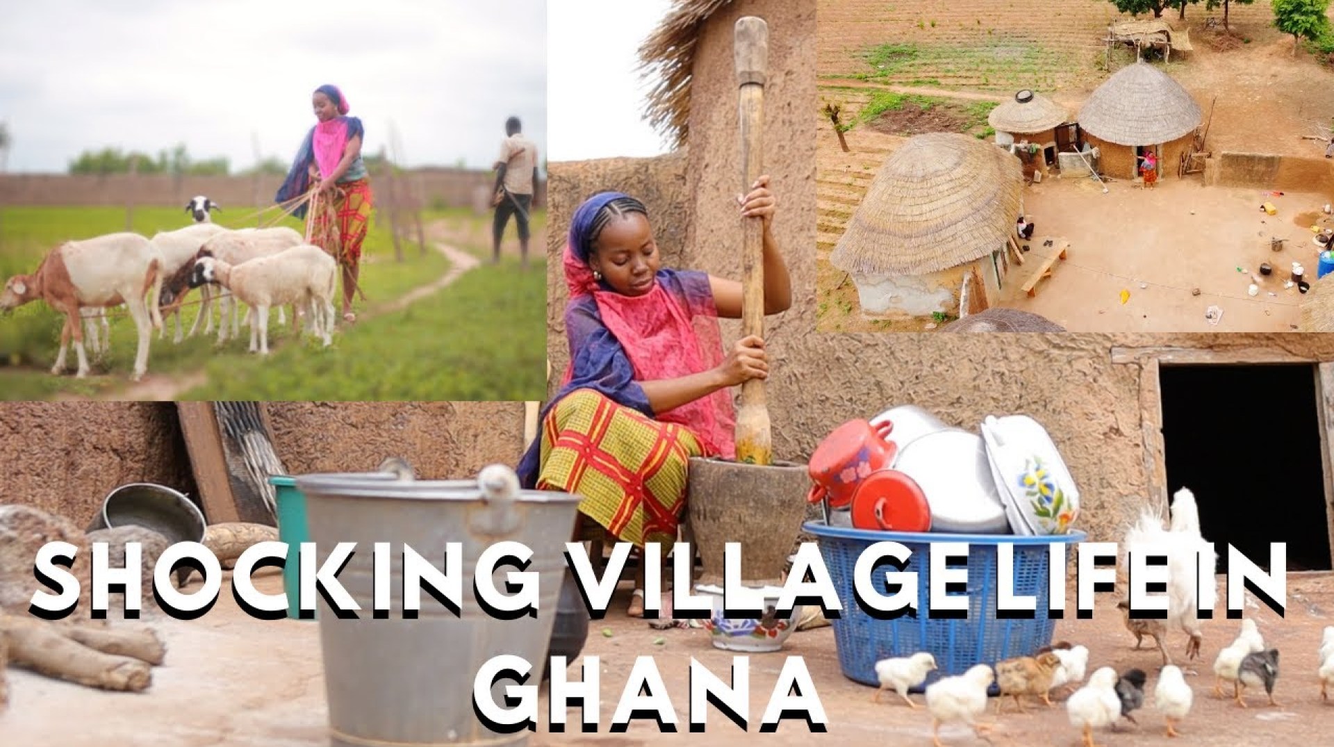 SHOCKING village life in Ghana! My Typical African Village Morning Routine SHOCKING village life in Ghana! My Typical African Village Morning Routine