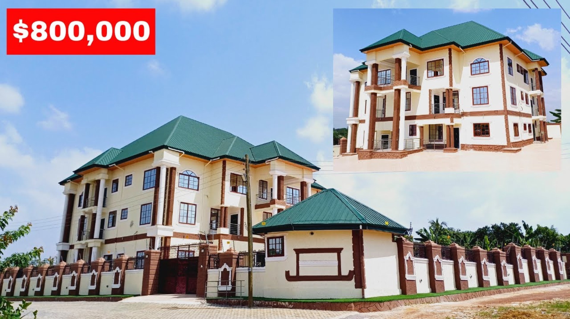 Newly-Built 17 Bedroom House For 0,000 In Kumasi | Building In Ghana | Real Estate House Tour Newly-Built 17 Bedroom House For 0,000 In Kumasi | Building In Ghana | Real Estate House Tour
