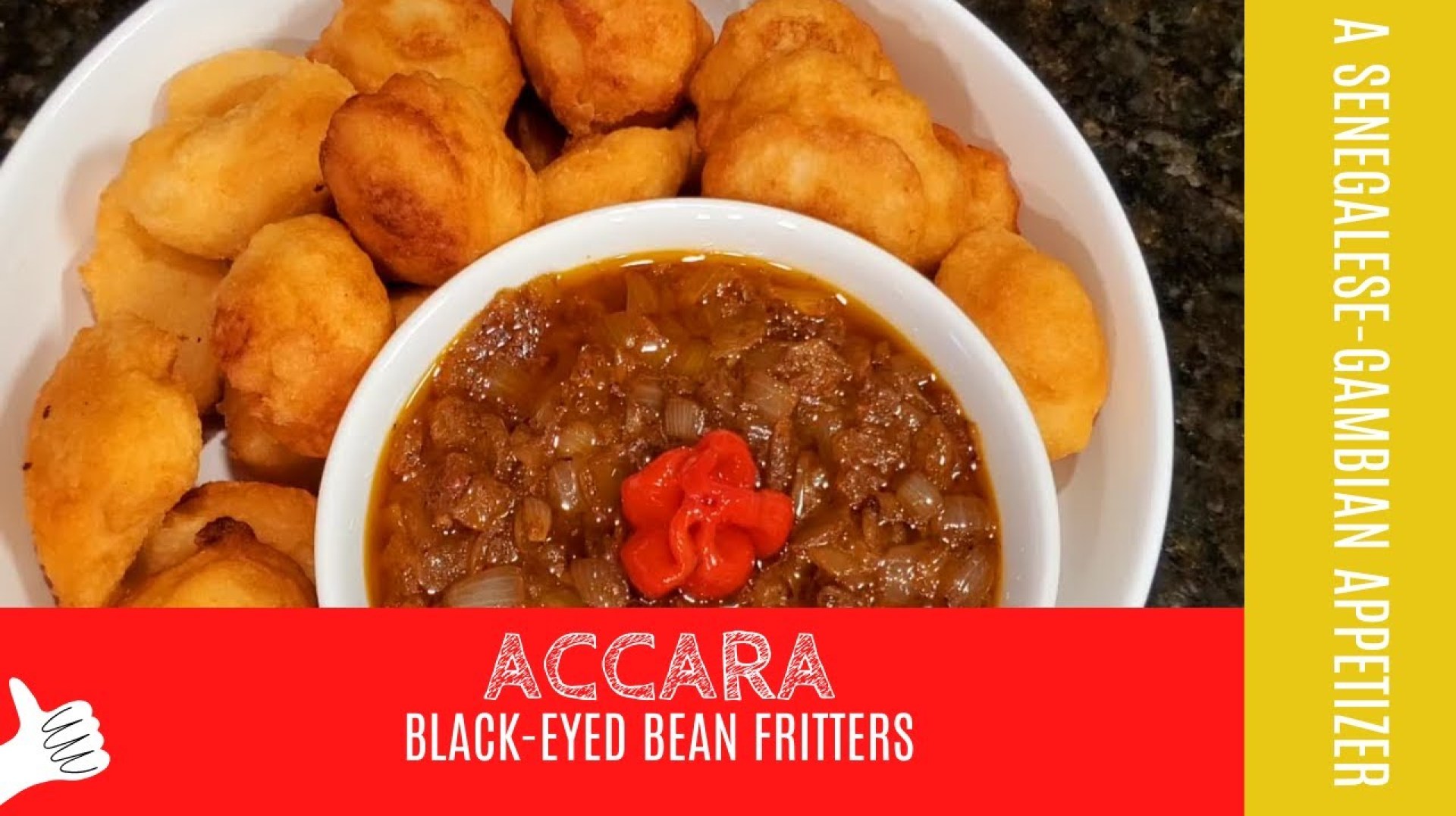 Accara | Black Eyed Bean Dish | Senegalese-Gambian Food Accara | Black Eyed Bean Dish | Senegalese-Gambian Food
