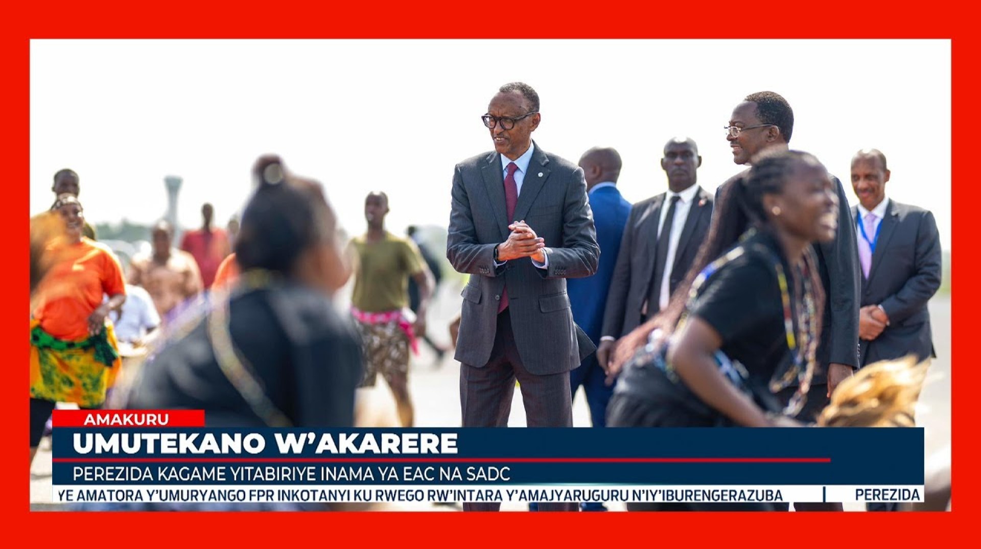 Tanzania: Perezida Kagame yitabiriye inama idasanzwe ya EAC na SADC Tanzania: Perezida Kagame yitabiriye inama idasanzwe ya EAC na SADC