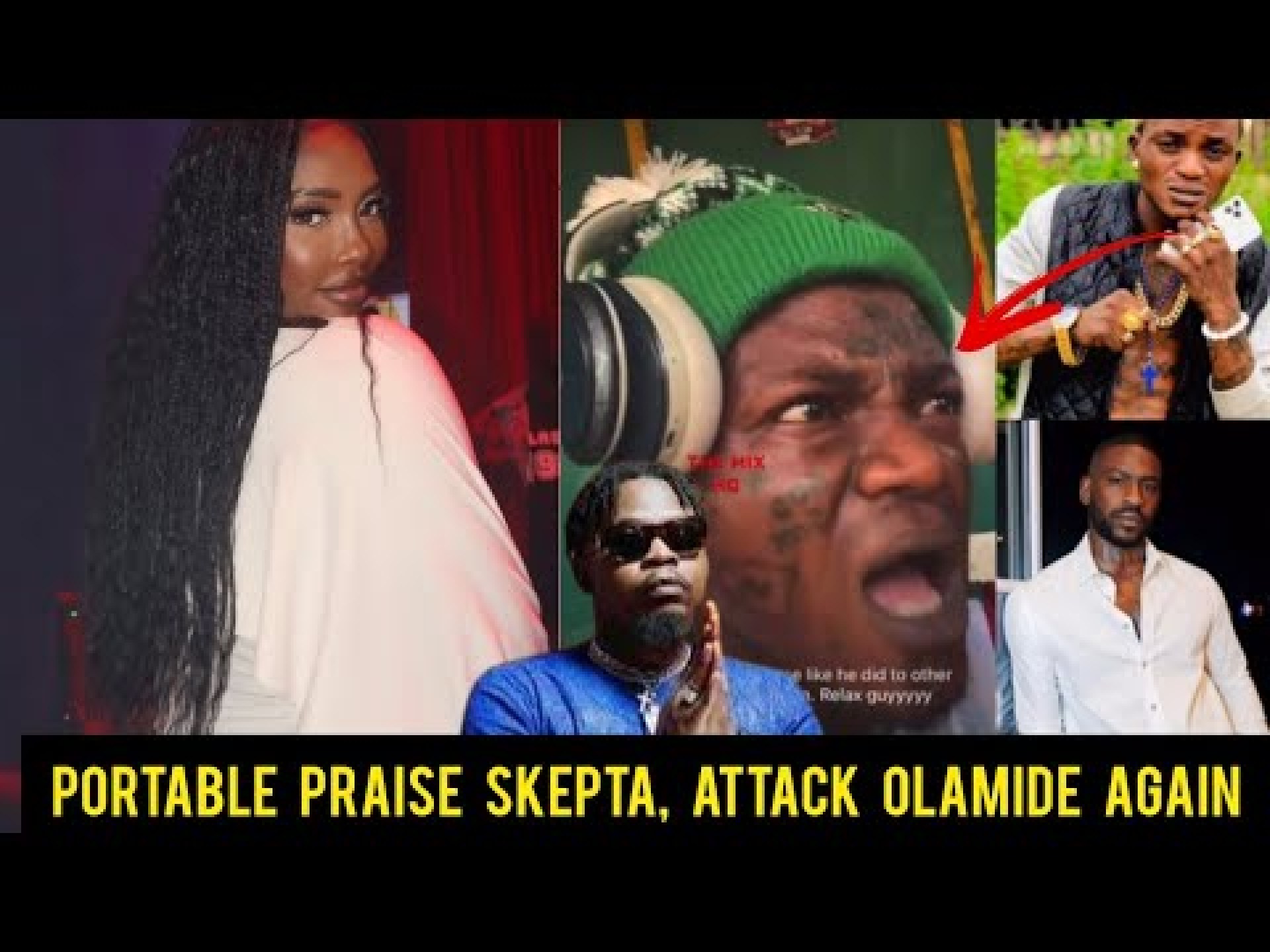 Portable Praise Skepta As He Attacks Olamide Again, Tiwa Sawage Celebrate her Birthday in Grandstyle Portable Praise Skepta As He Attacks Olamide Again, Tiwa Sawage Celebrate her Birthday in Grandstyle