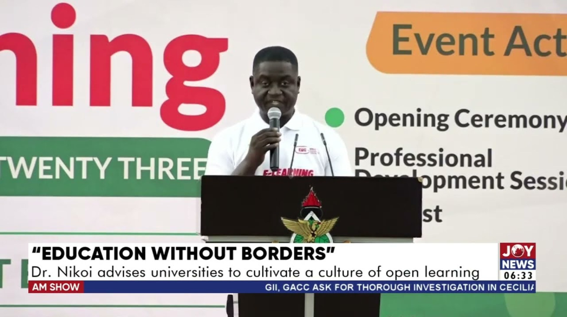 Education Without Borders: Dr. Nikoi advises universities to cultivate a culture of open learning Education Without Borders: Dr. Nikoi advises universities to cultivate a culture of open learning