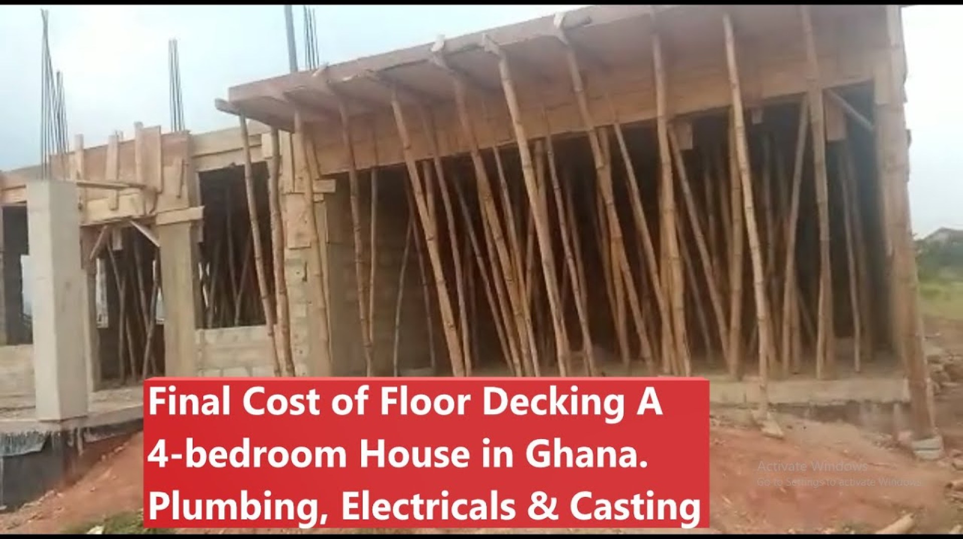Building in Ghana | Total Cost of Floor Decking A 4-bedroom House | #ghana #dreamhome Building in Ghana | Total Cost of Floor Decking A 4-bedroom House | #ghana #dreamhome