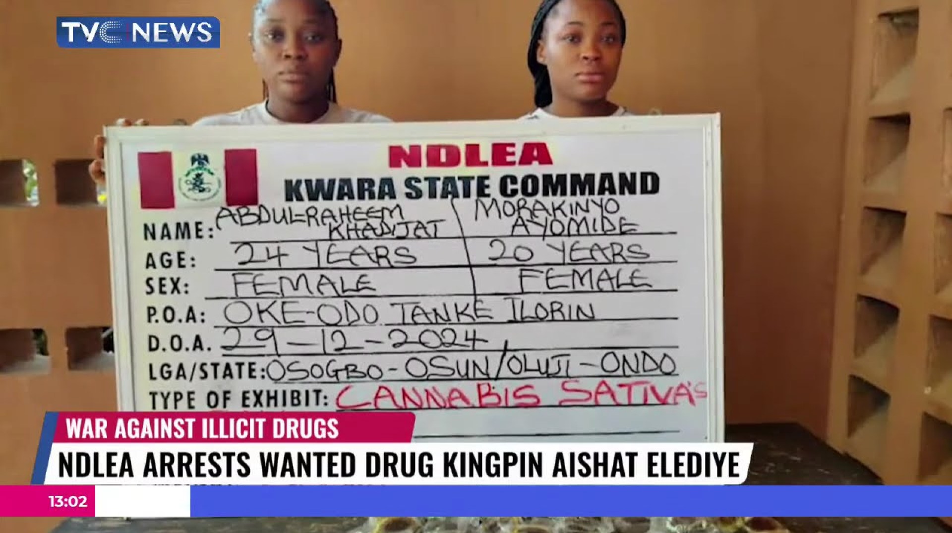 NDLEA arrests wanted drug kingpin, Nollywood filmmaker over illicit drug shipments NDLEA arrests wanted drug kingpin, Nollywood filmmaker over illicit drug shipments