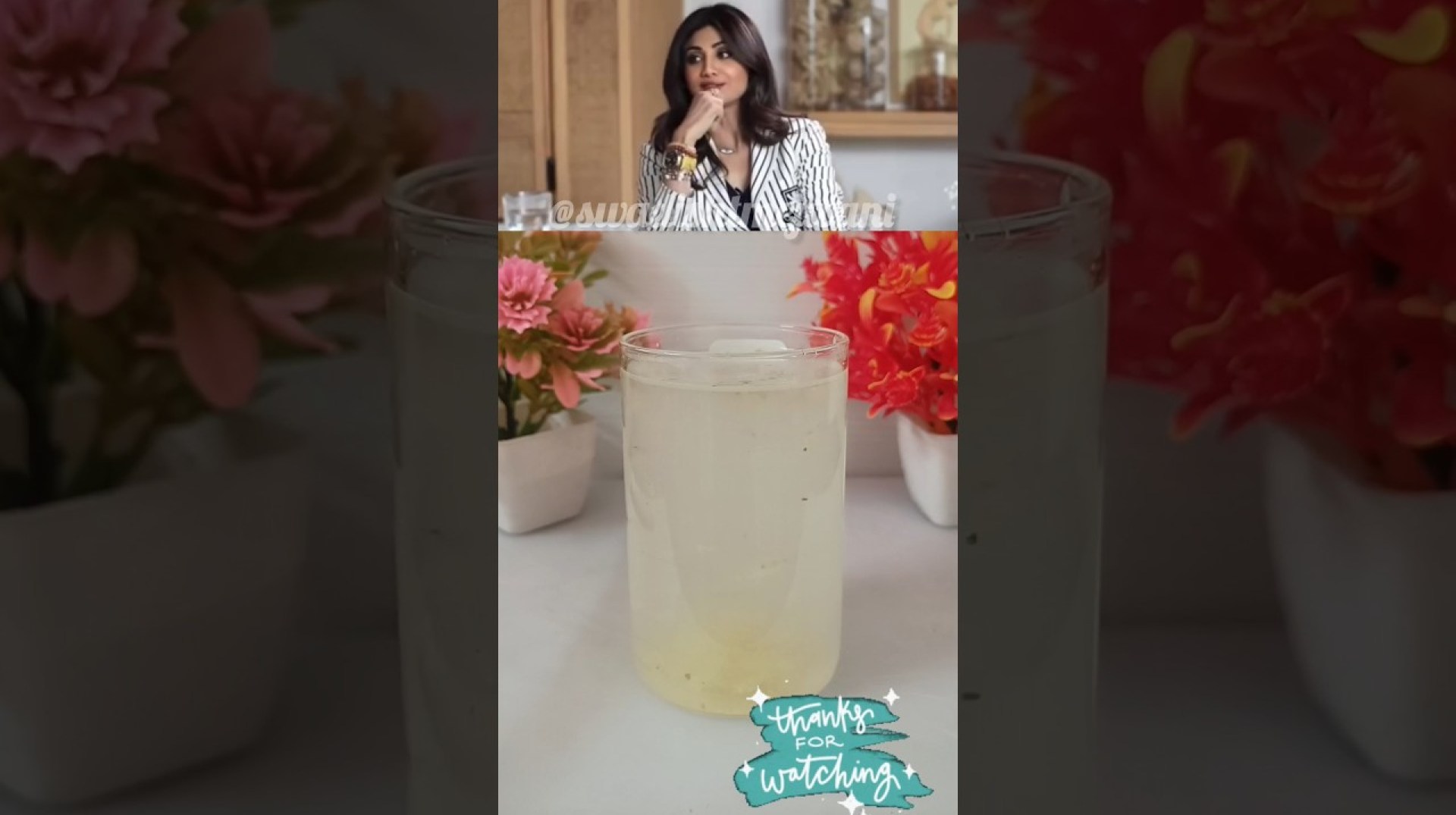 shilpa shetty favourite ginger water #viral #shorts shilpa shetty favourite ginger water #viral #shorts