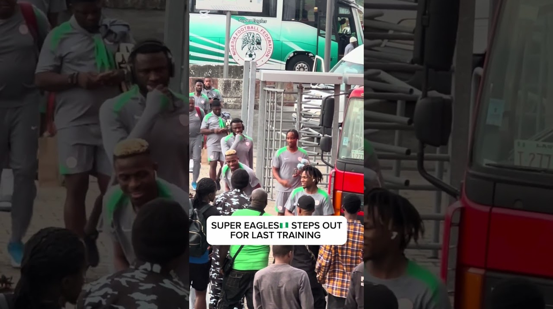 Nigeria Super Eagles step out for last training as they host Zimbabwe in the World Cup qualifiers Nigeria Super Eagles step out for last training as they host Zimbabwe in the World Cup qualifiers