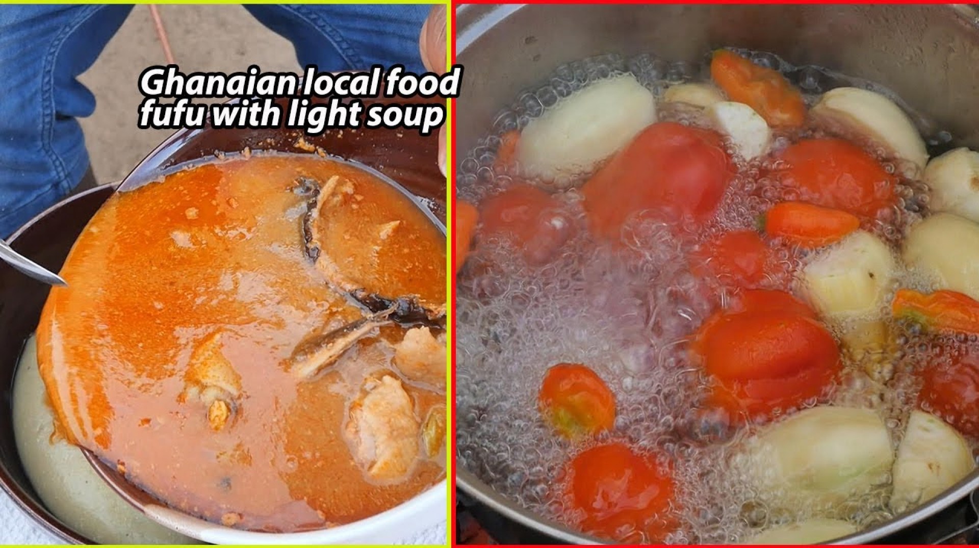 COOKING GHANAIAN LOCAL FOOD !! FUFU WITH CATFISH LIGHT SOUP !! traditional cooking COOKING GHANAIAN LOCAL FOOD !! FUFU WITH CATFISH LIGHT SOUP !! traditional cooking