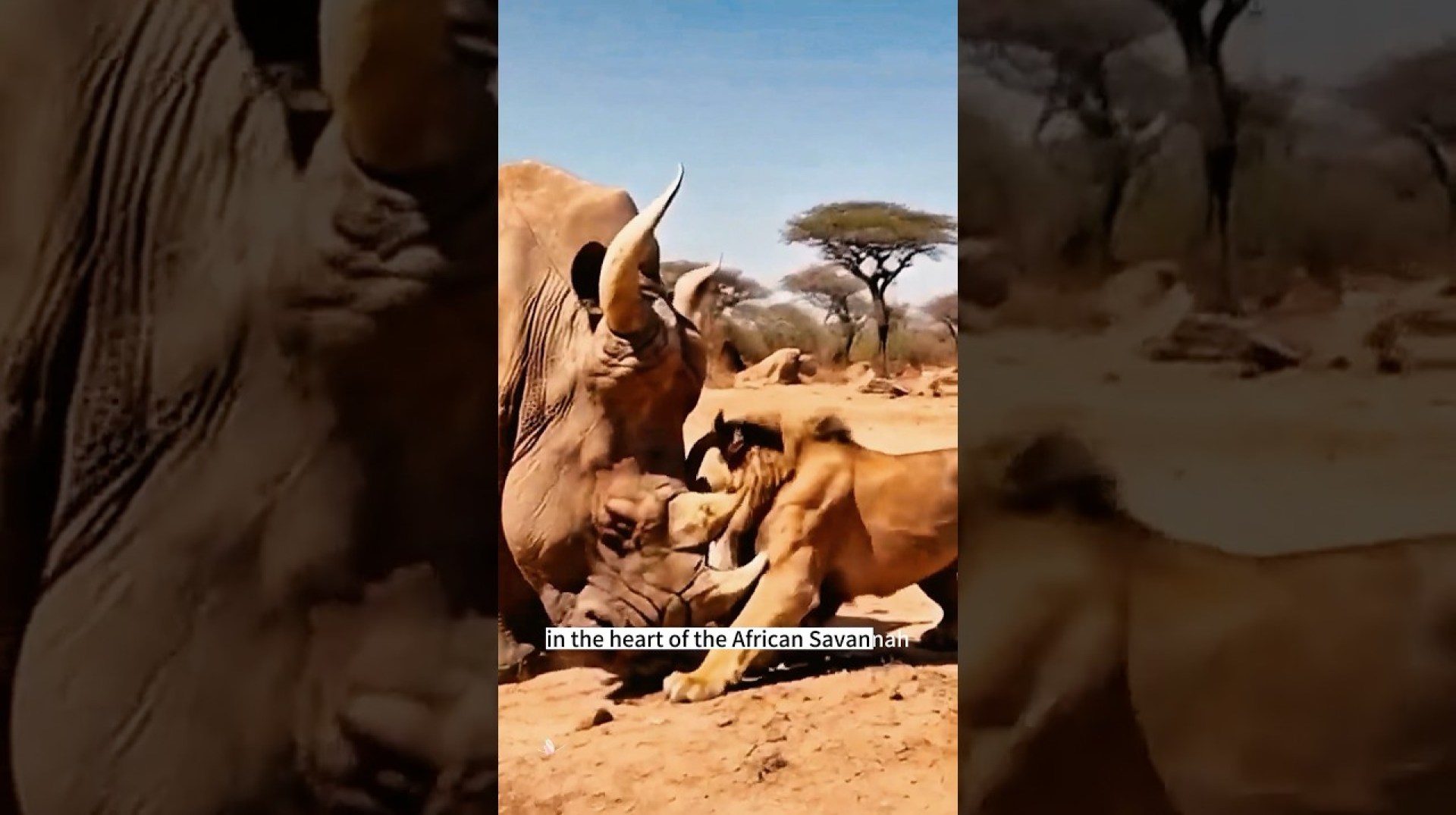 Rhino’s Revenge: A 5,500-Pound Beast Takes Down a Lion Pride#rhino #lion #animals #youtubeshorts Rhino’s Revenge: A 5,500-Pound Beast Takes Down a Lion Pride#rhino #lion #animals #youtubeshorts